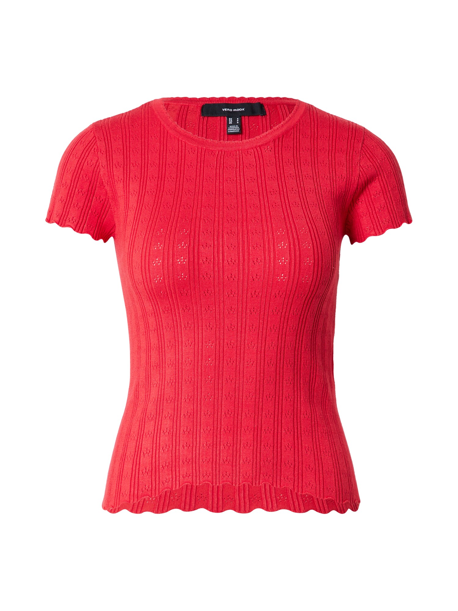 VERO MODA Sveter 'WILLOW'  červená