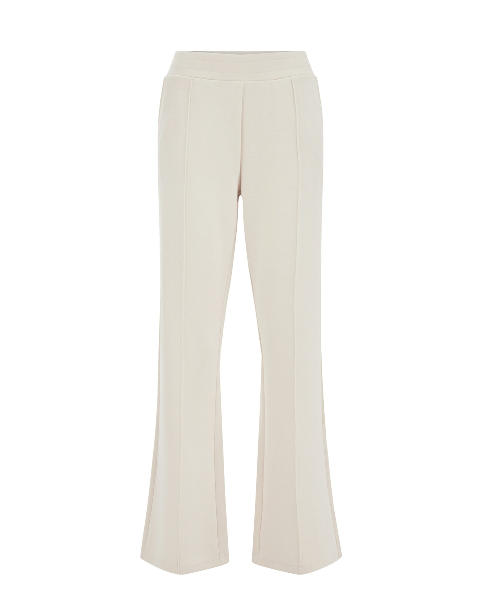 WE Fashion Pantaloni  alb natural