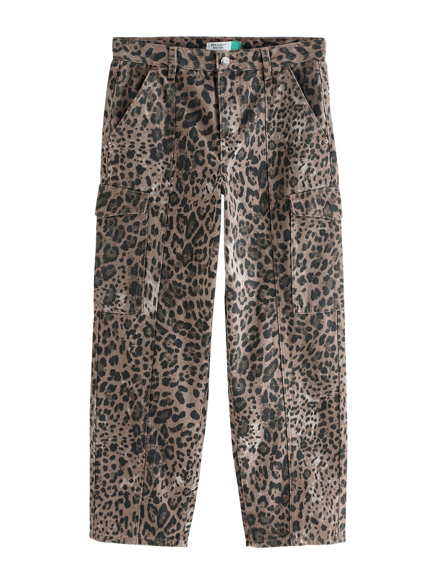 Next Pantaloni eleganți Carpenter  maro mokka / negru