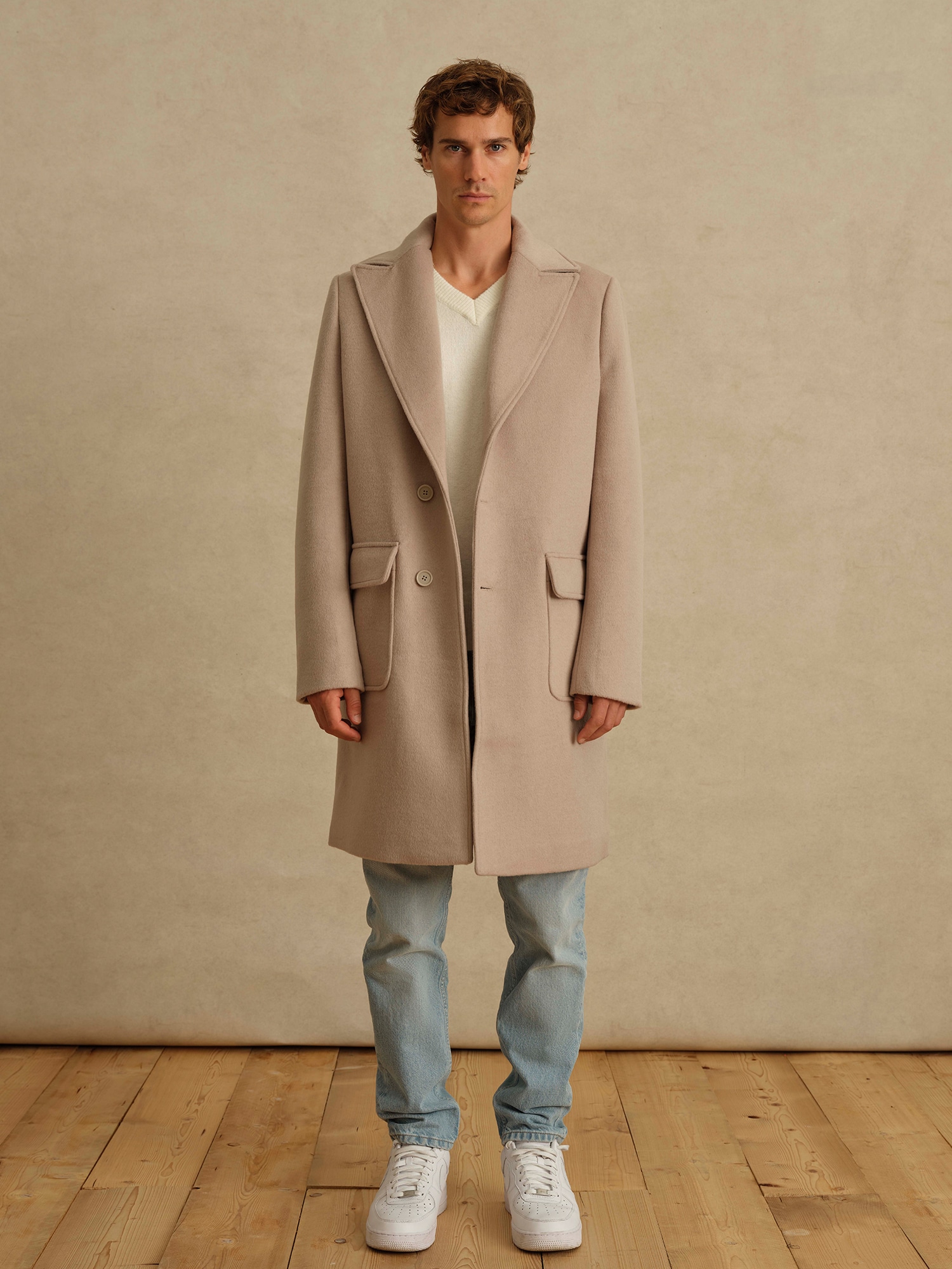 DAN FOX APPAREL Átmeneti kabátok 'Merlin'  taupe termék 2. képe