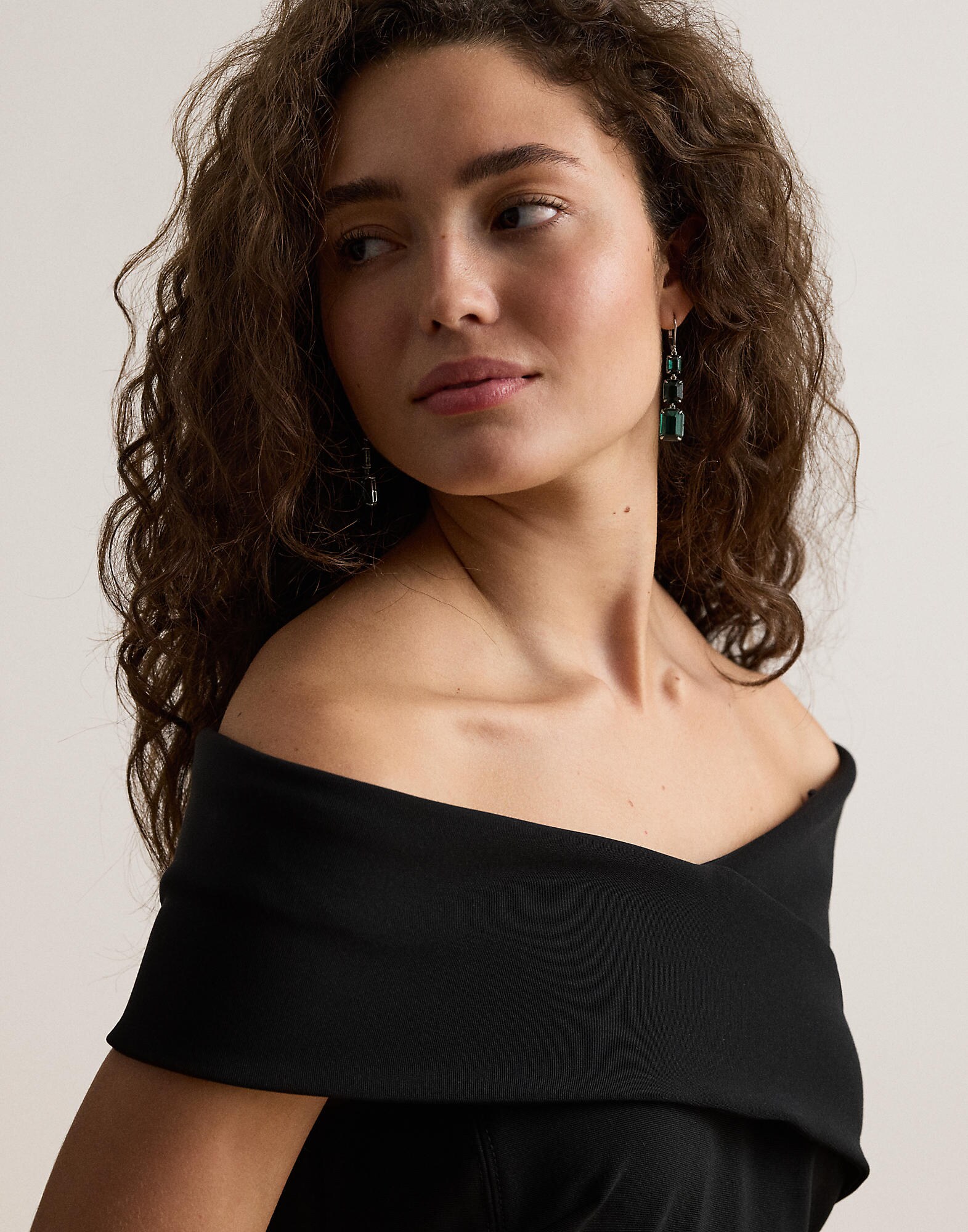 Lauren Ralph Lauren Vestido de gala  negro – imagen 8