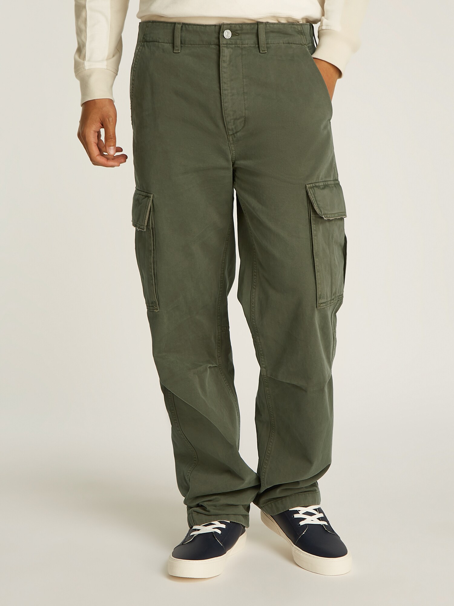 Tommy Jeans Cargo nadrágok 'JAIMIE'  khaki termék 2. képe