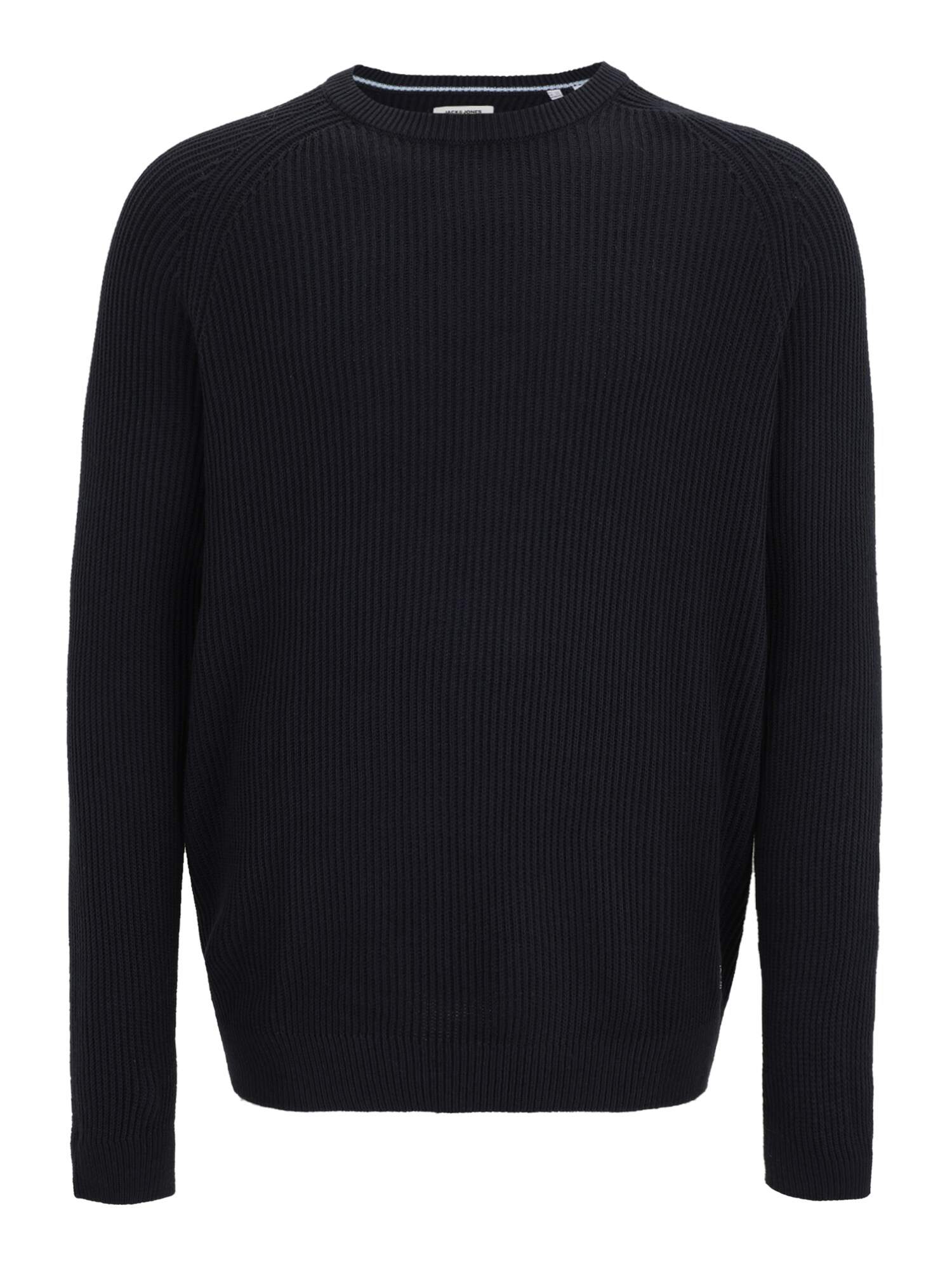 Jack & Jones Plus Pulover JJPANNEL  albastru închis