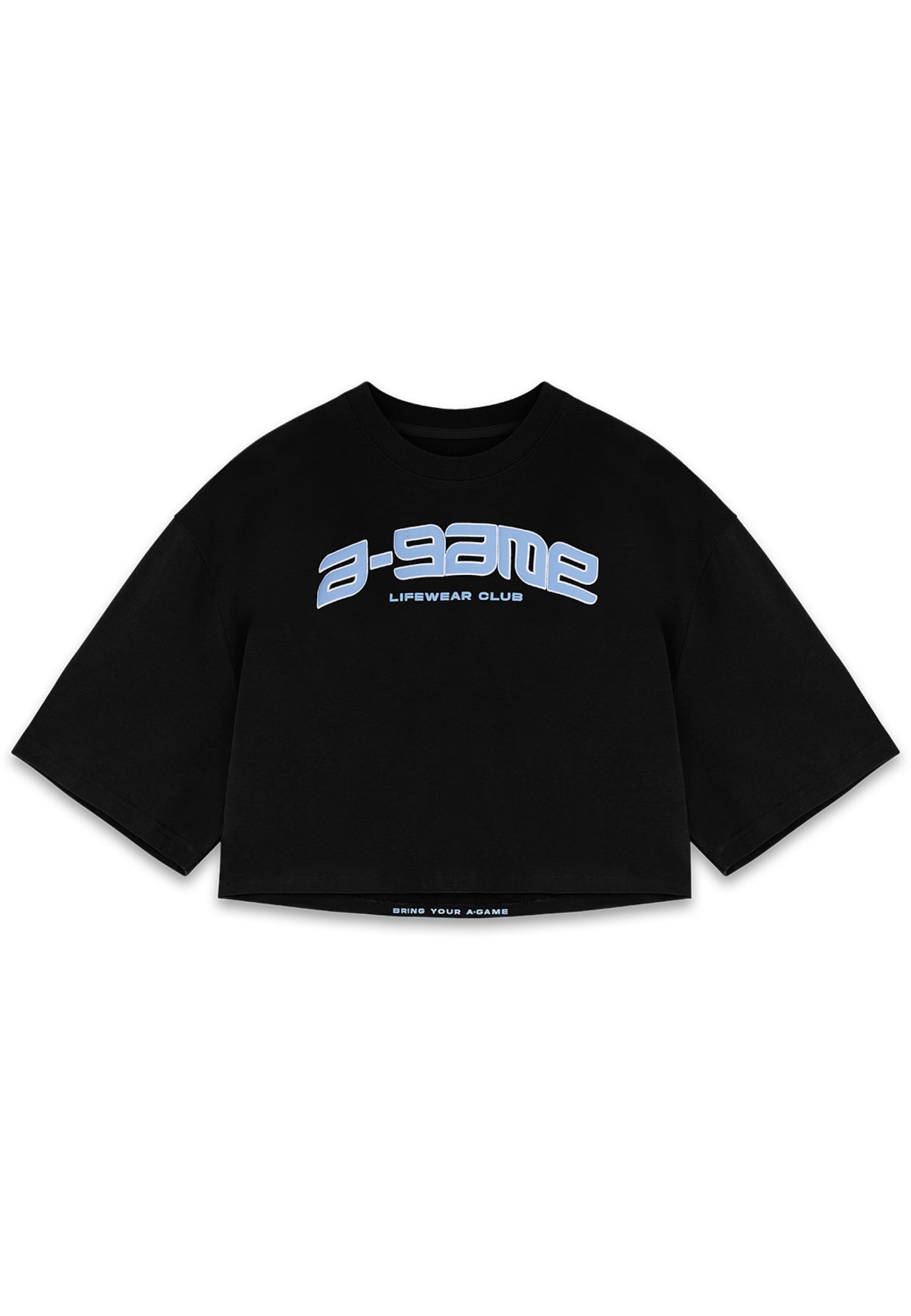 A-Game Camiseta  azul / negro