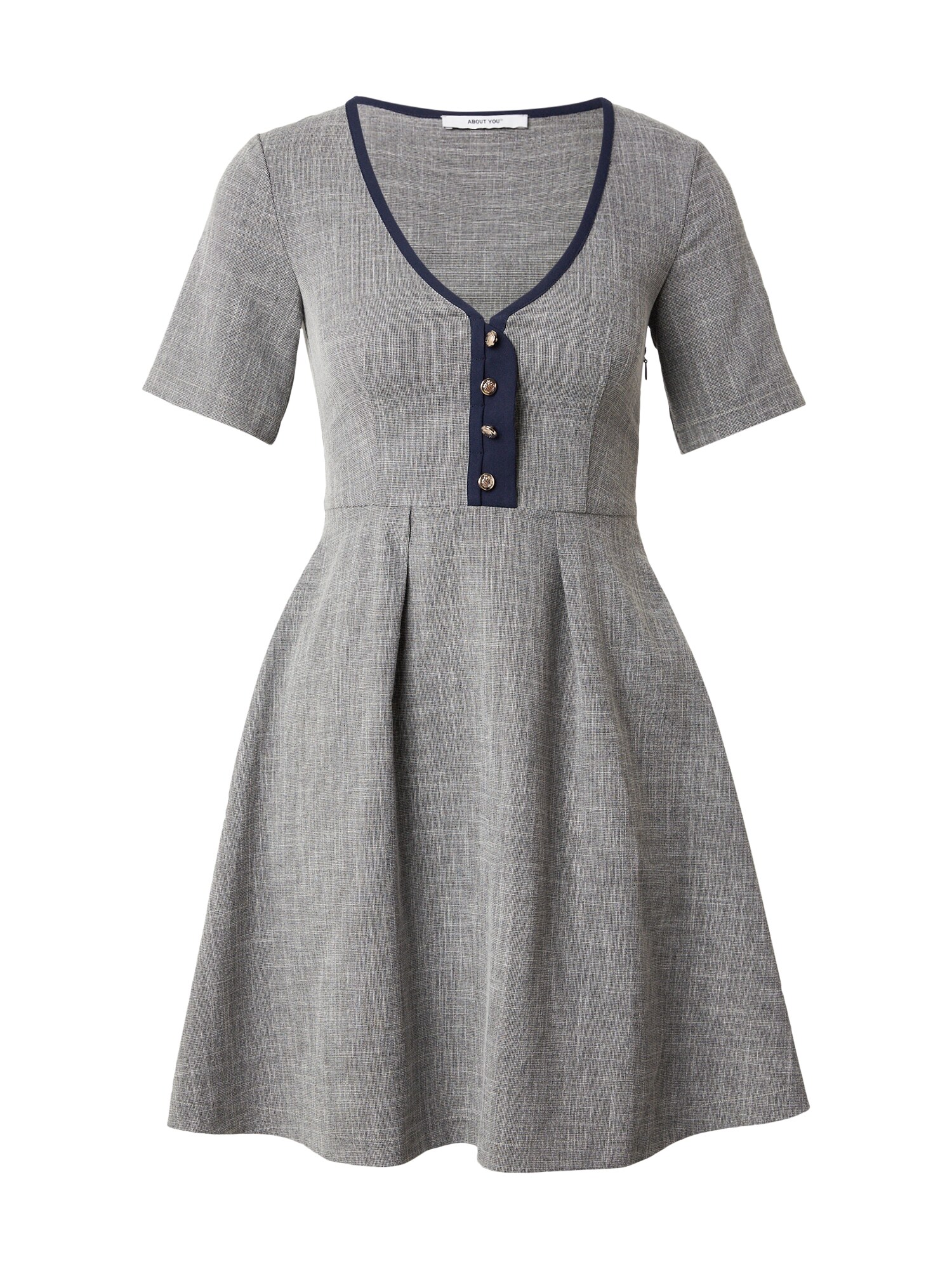 ABOUT YOU Rochie Fiona  albastru marin / gri amestecat