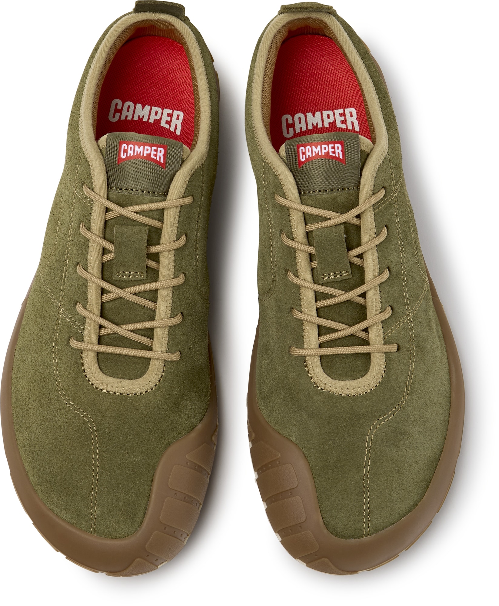 CAMPER Zapatillas deportivas bajas ' Peu Path+ ' verde oscuro – imagen 3