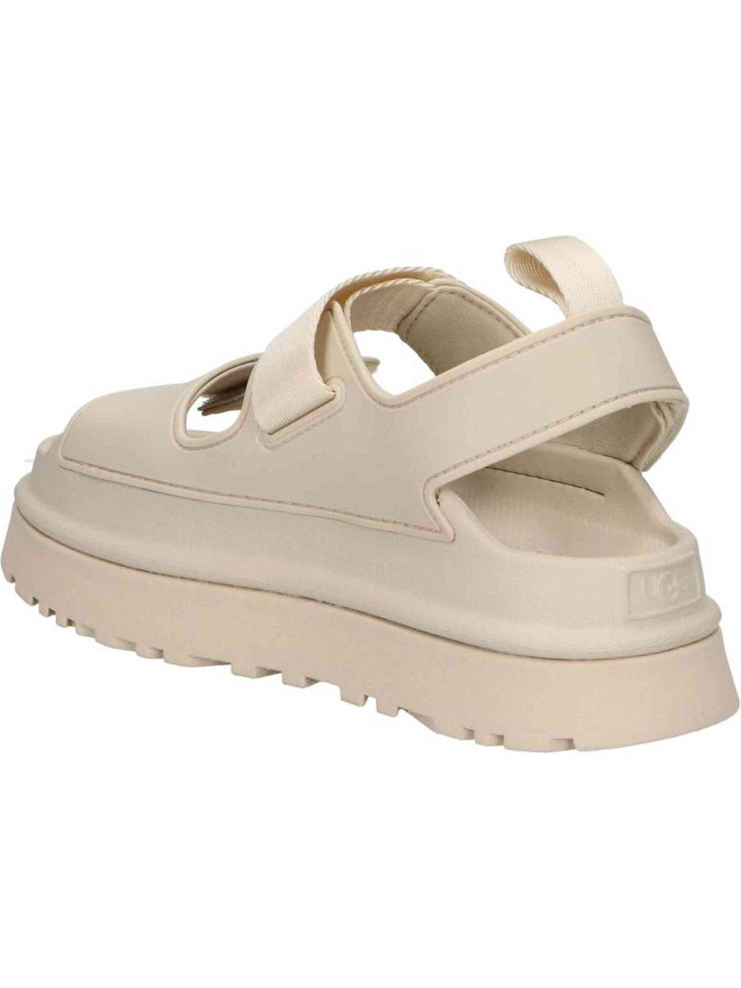 Sandalias de Plataforma Ugg 1152685, Estilo Casual en Beige – imagen 3