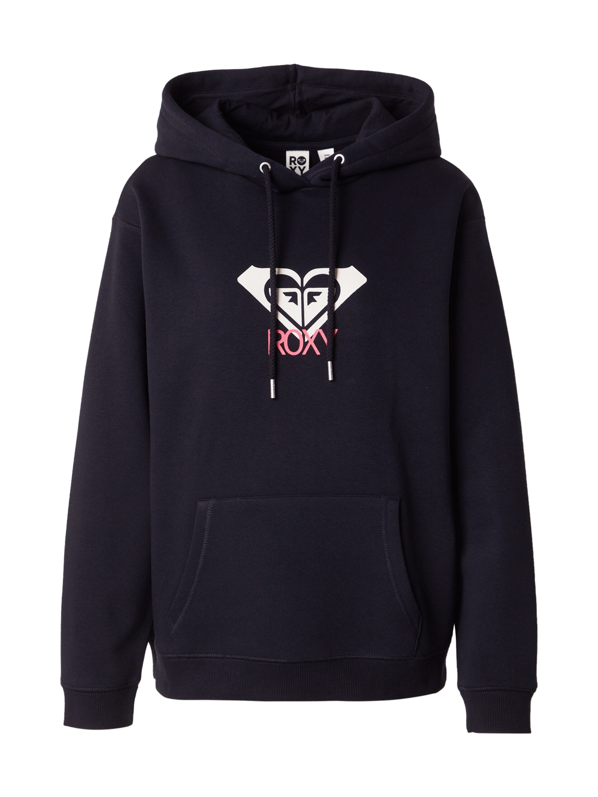 ROXY Sweatshirt 'Surf Stocked Brushed Art' rosa / svart dam