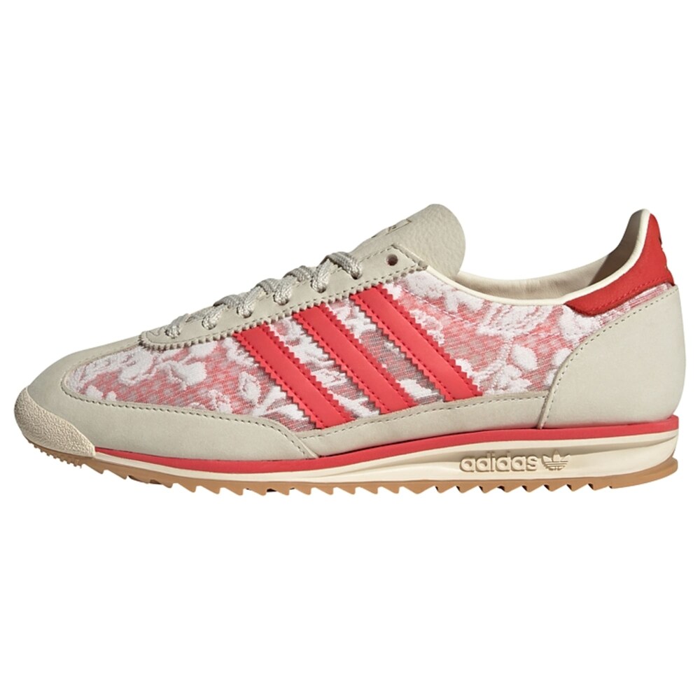 ADIDAS ORIGINALS Sneaker 'SL 72 OG x Liberty London' Damen Größe 36.5/37 melone / pastellrot / weiß / offwhite