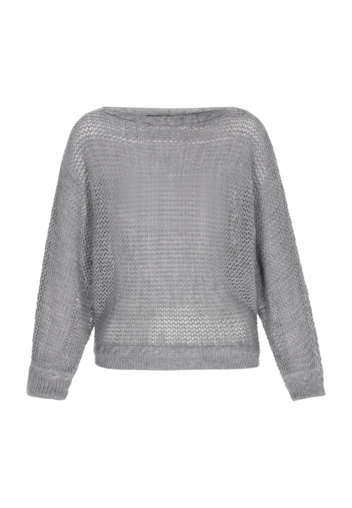 DreiMaster Vintage Pulover Comfy  gri piatră