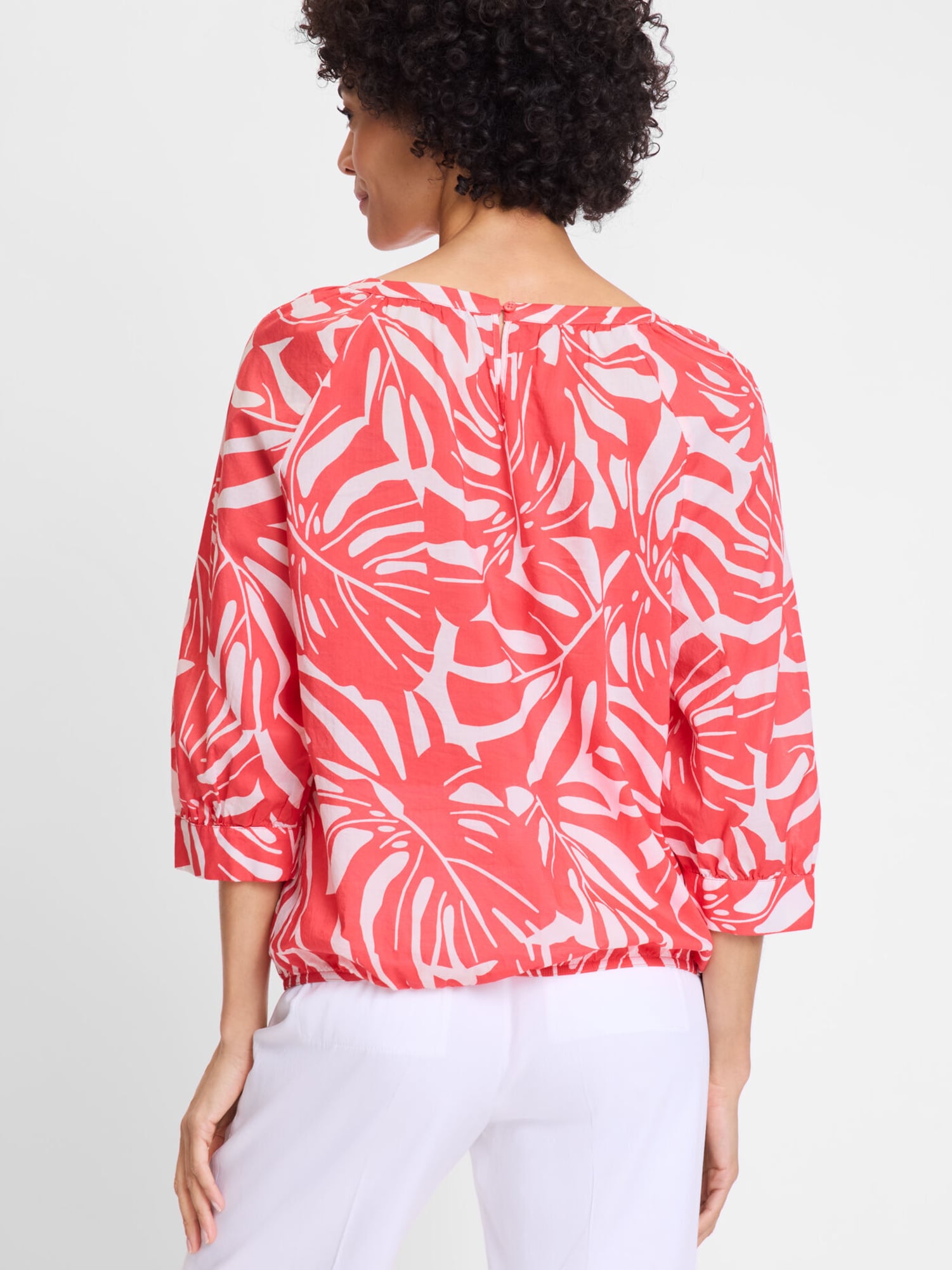 Thumbnail - Olsen Bluse mit Gummizug am Saum