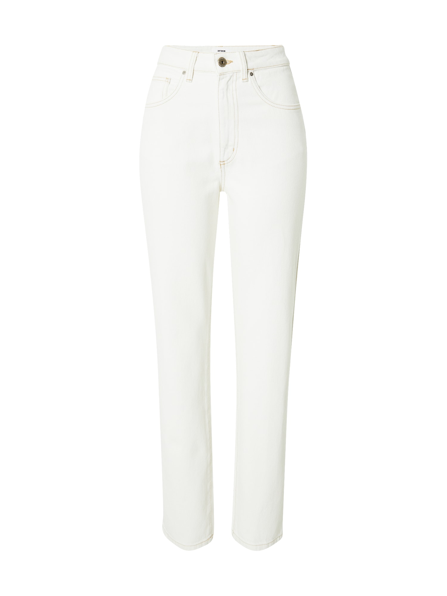 Cotton On Džinsai balto džinso spalva