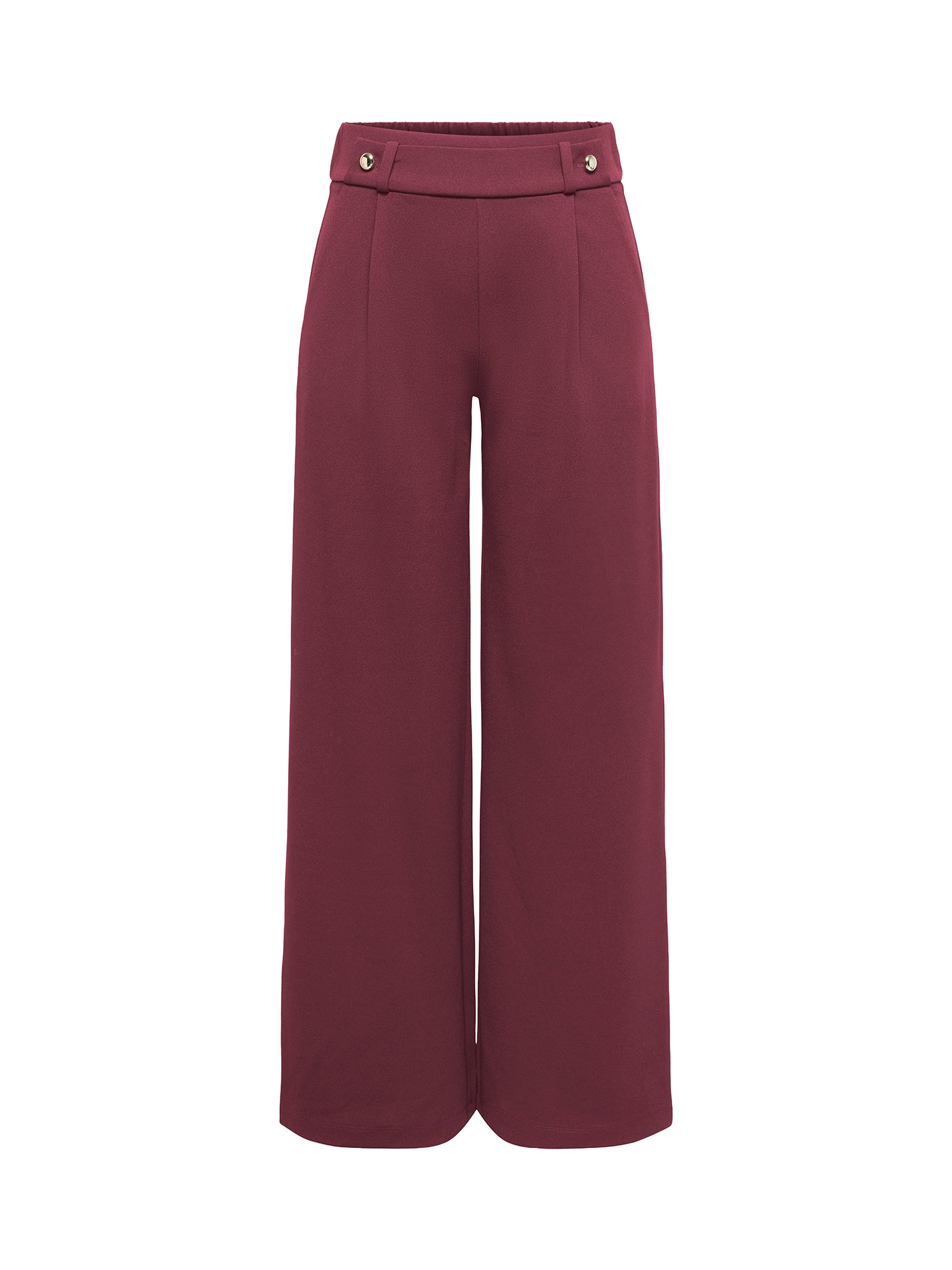 JDY Pantaloni JDYGEGGO roșu burgundy