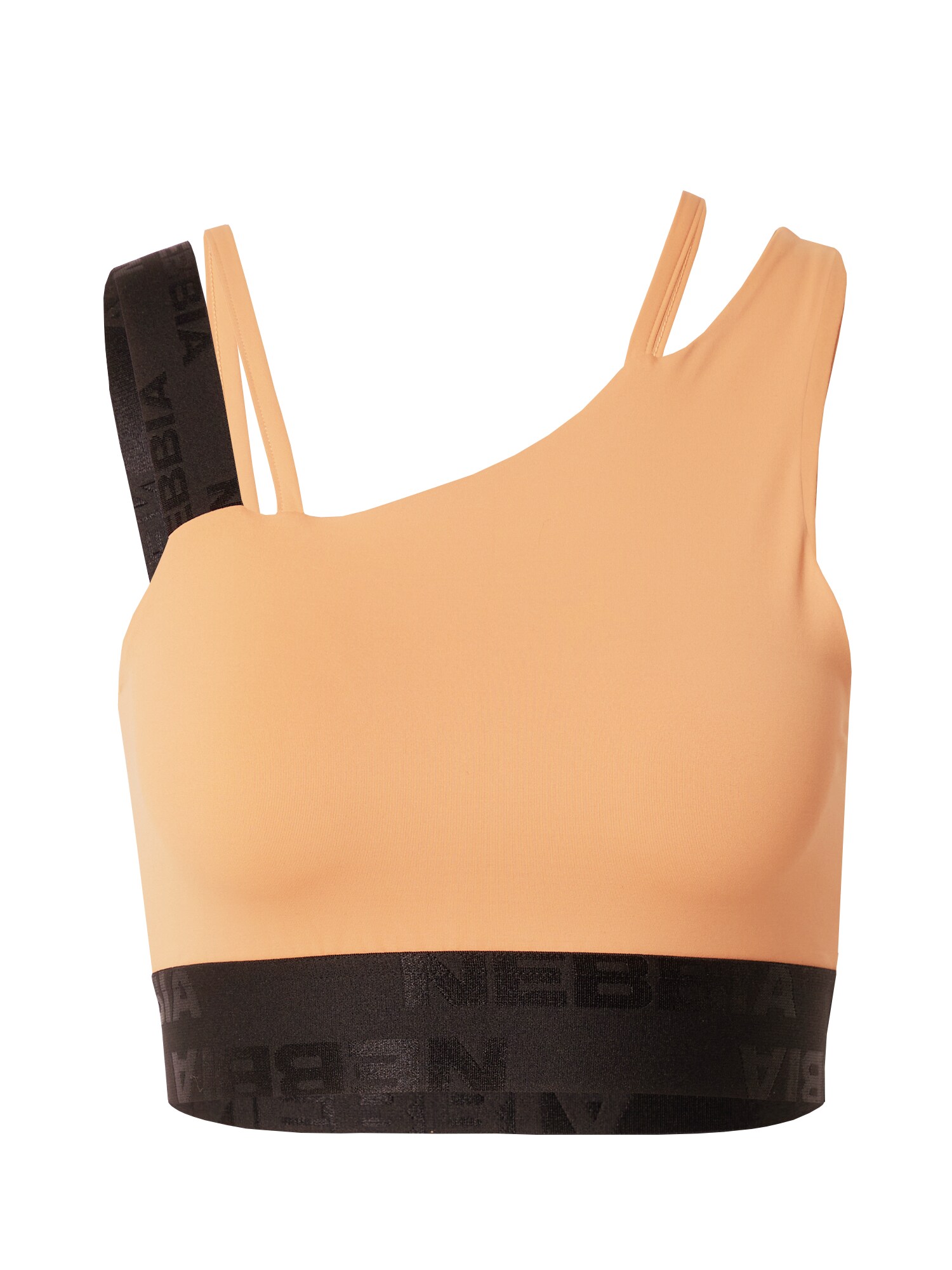 NEBBIA Sutien sport  portocaliu / negru