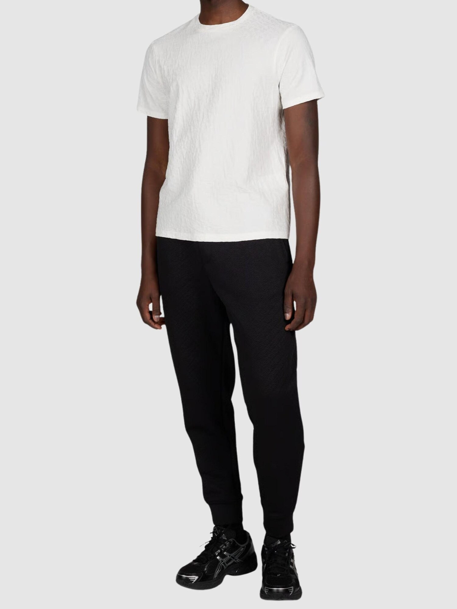ARMANI EXCHANGE Pantalón deportivo  negro – imagen 4