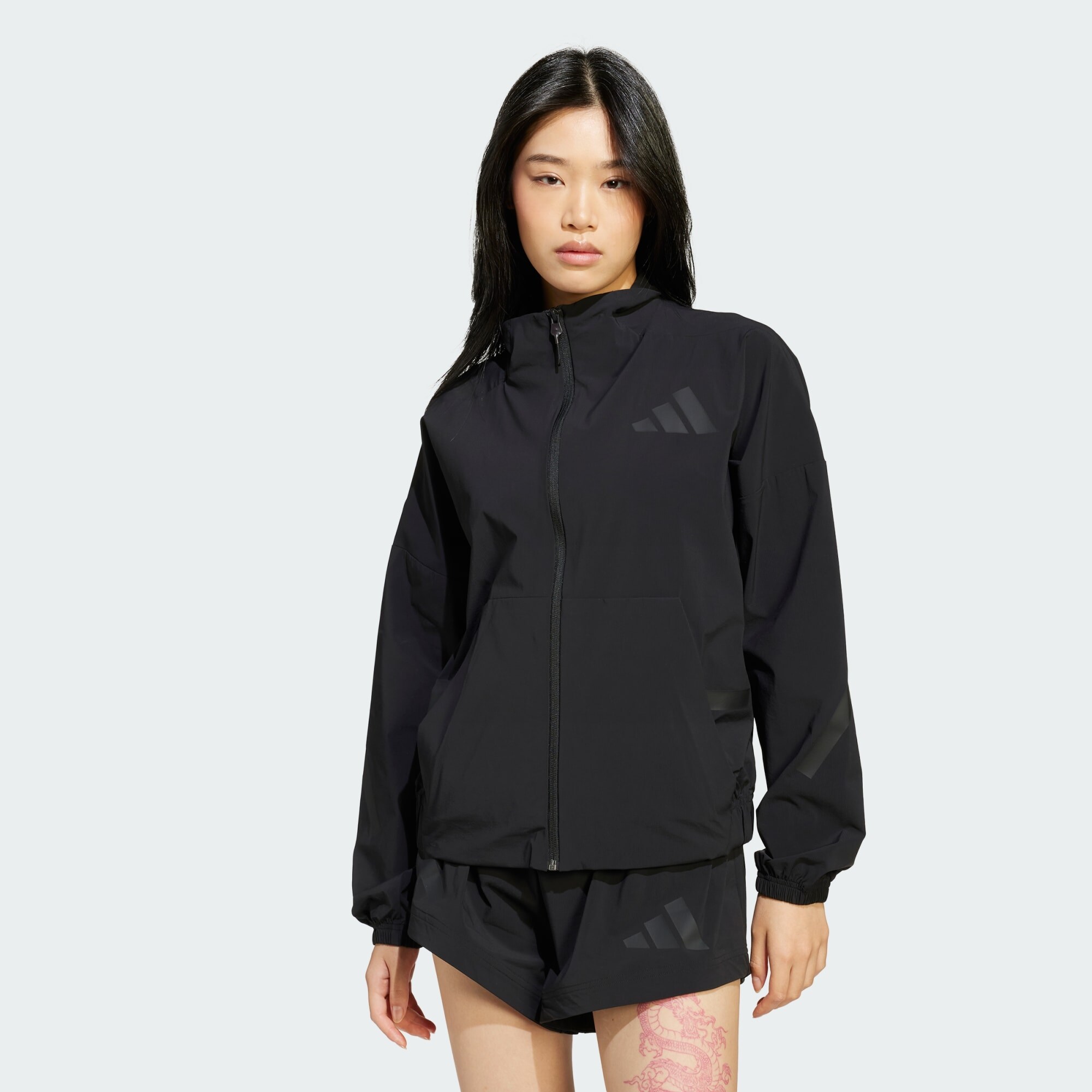 ADIDAS SPORTSWEAR Tréningdzseki 'Z.N.E.'  sötétszürke / fekete termék 2. képe