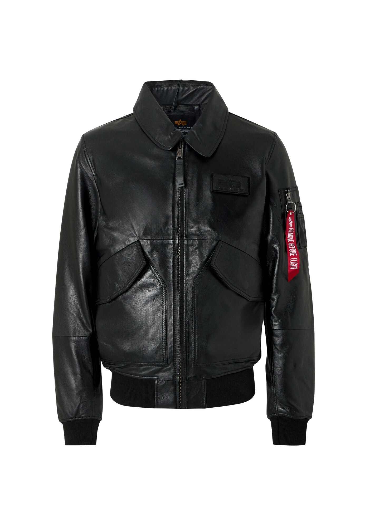ALPHA INDUSTRIES Chaqueta de entretiempo 'CWU-45'  negro