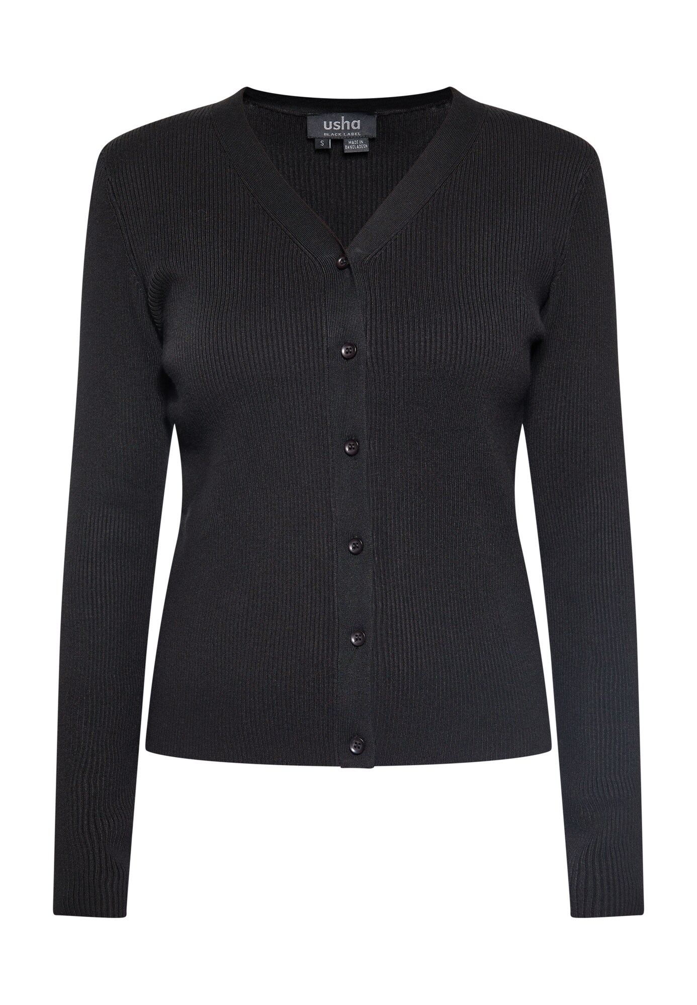usha BLACK LABEL Kardigán  čierna