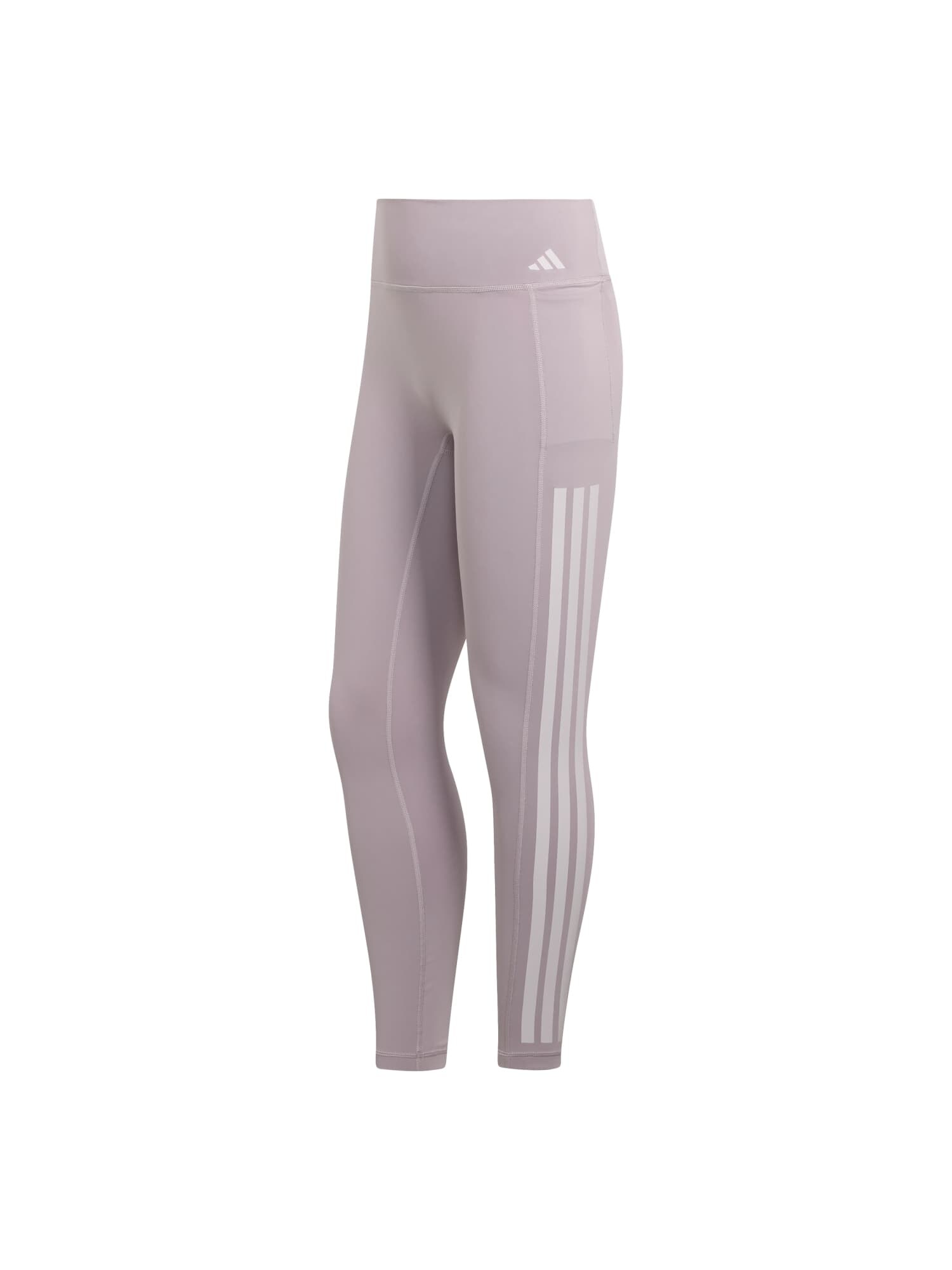 ADIDAS PERFORMANCE Pantaloni sport 'Optime'  gri deschis / mov liliachiu