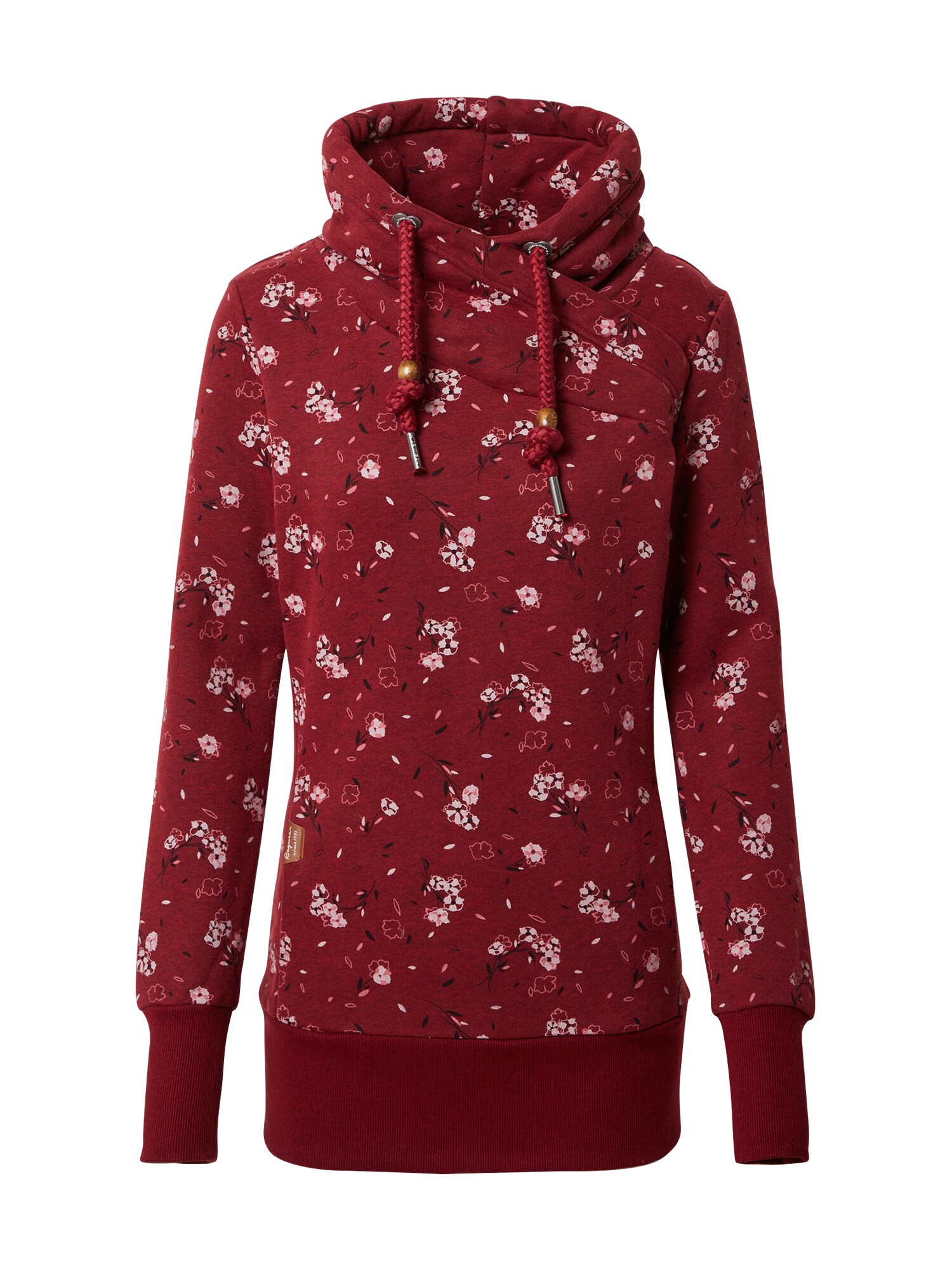 Ragwear Megztinis be užsegimo 'Neska'  raudona / balta