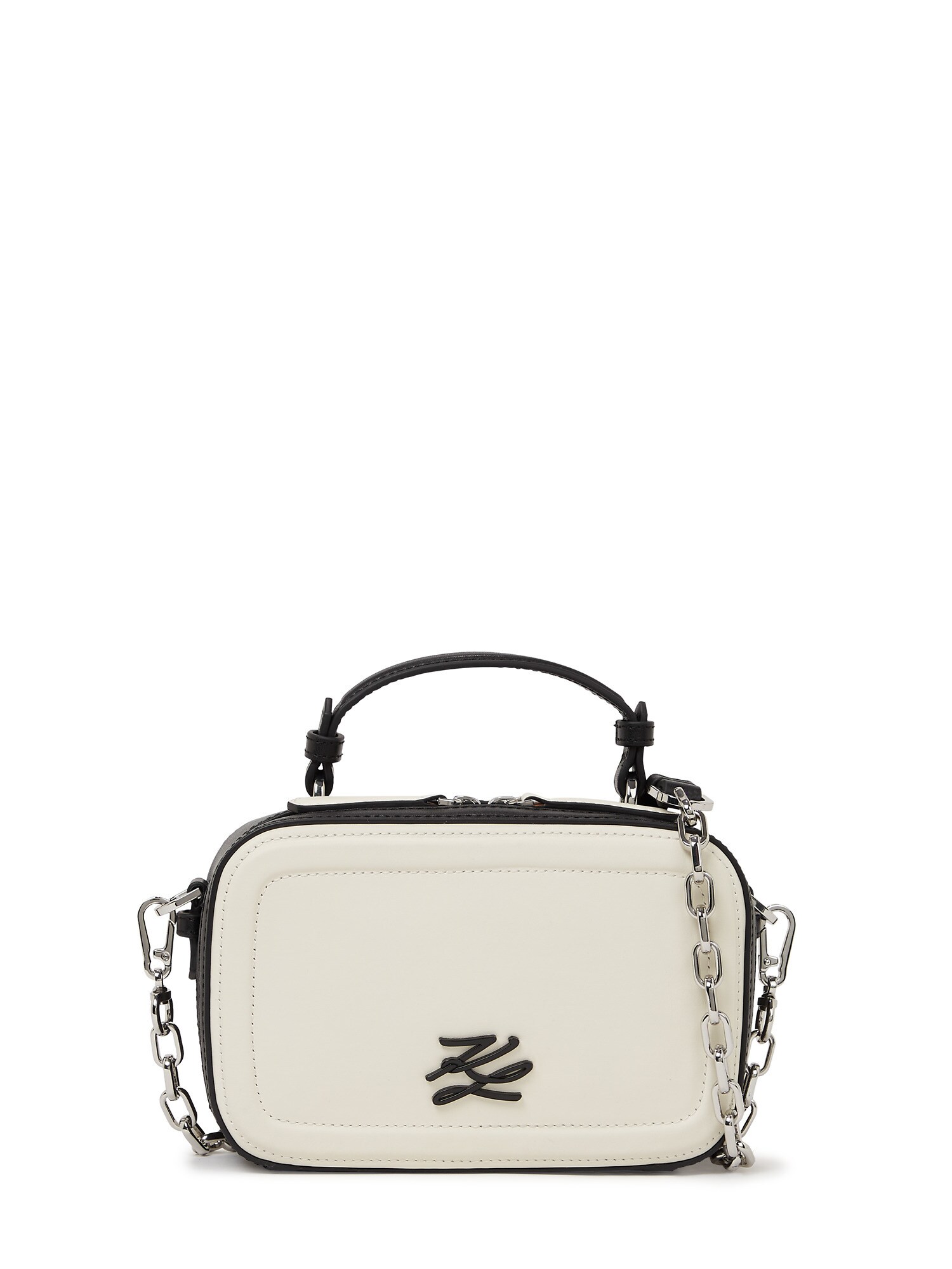 Karl Lagerfeld Poșete  negru / alb