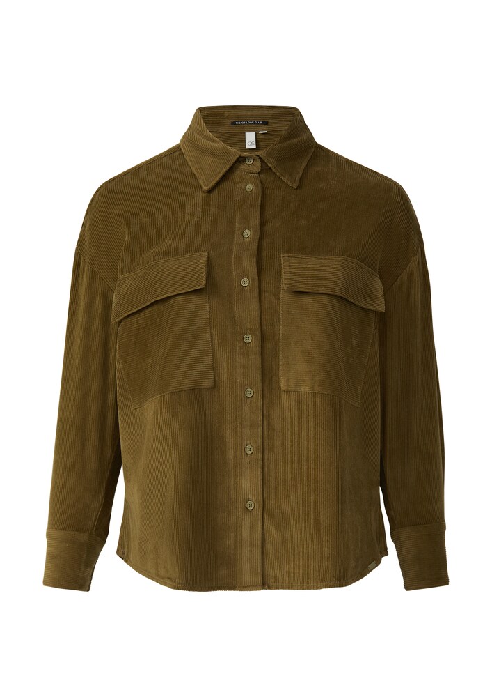 QS Bluse Damen Größe 6XL oliv