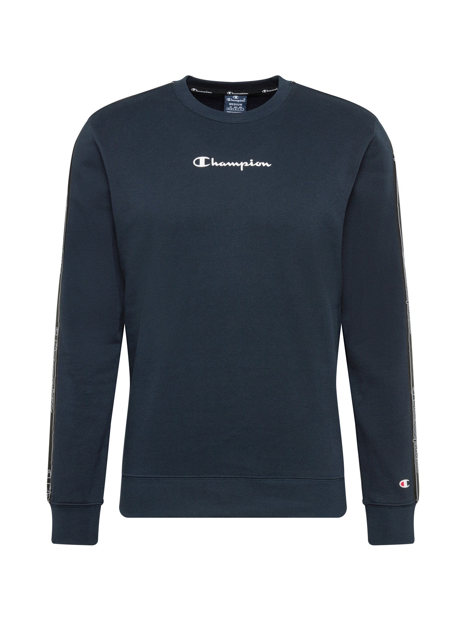 Champion Authentic Athletic Apparel Megztinis be užsegimo  tamsiai mėlyna / balta