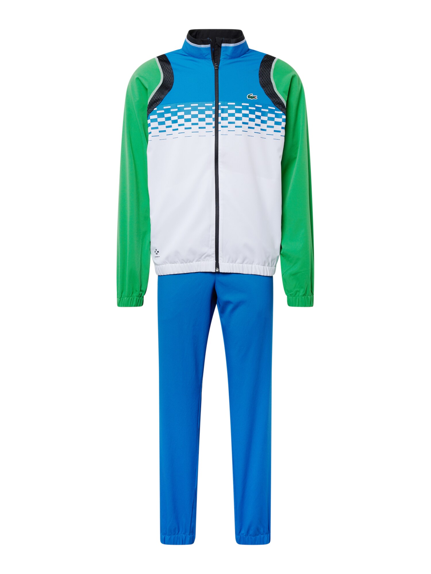Lacoste Sport Tréningový komplet  modrá / zelená / čierna / biela