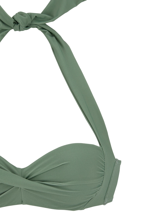LASCANA, Bikini felső 'Lolo', zöld, 2 kép a 3 közül
