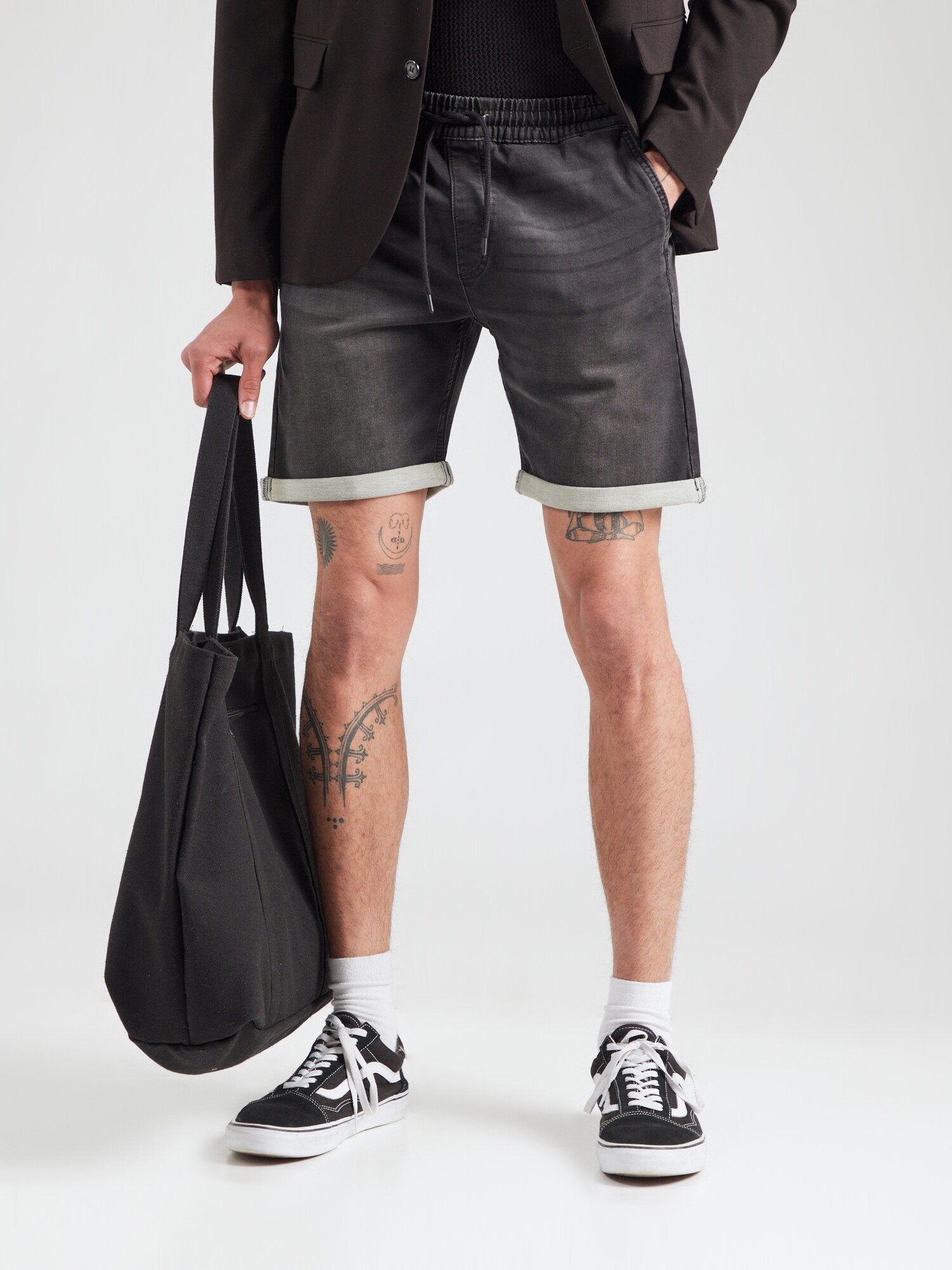 JACK & JONES Farmer 'JJIRICK JJLANE'  fekete farmer termék 2. képe