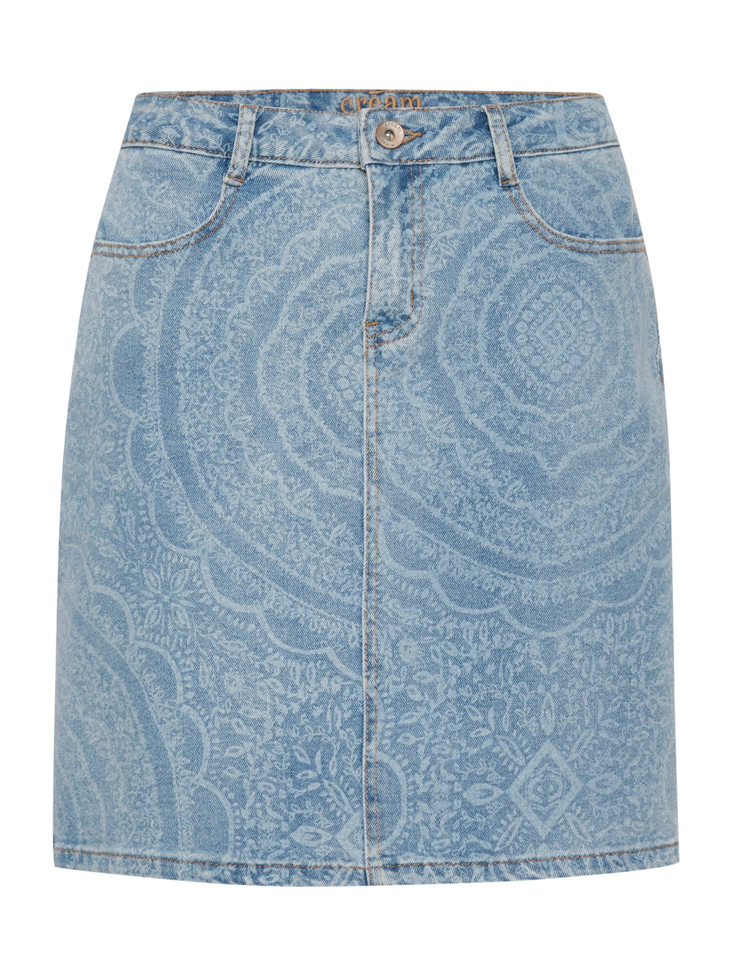 Cream Sukňa  modrá denim / pastelovo modrá