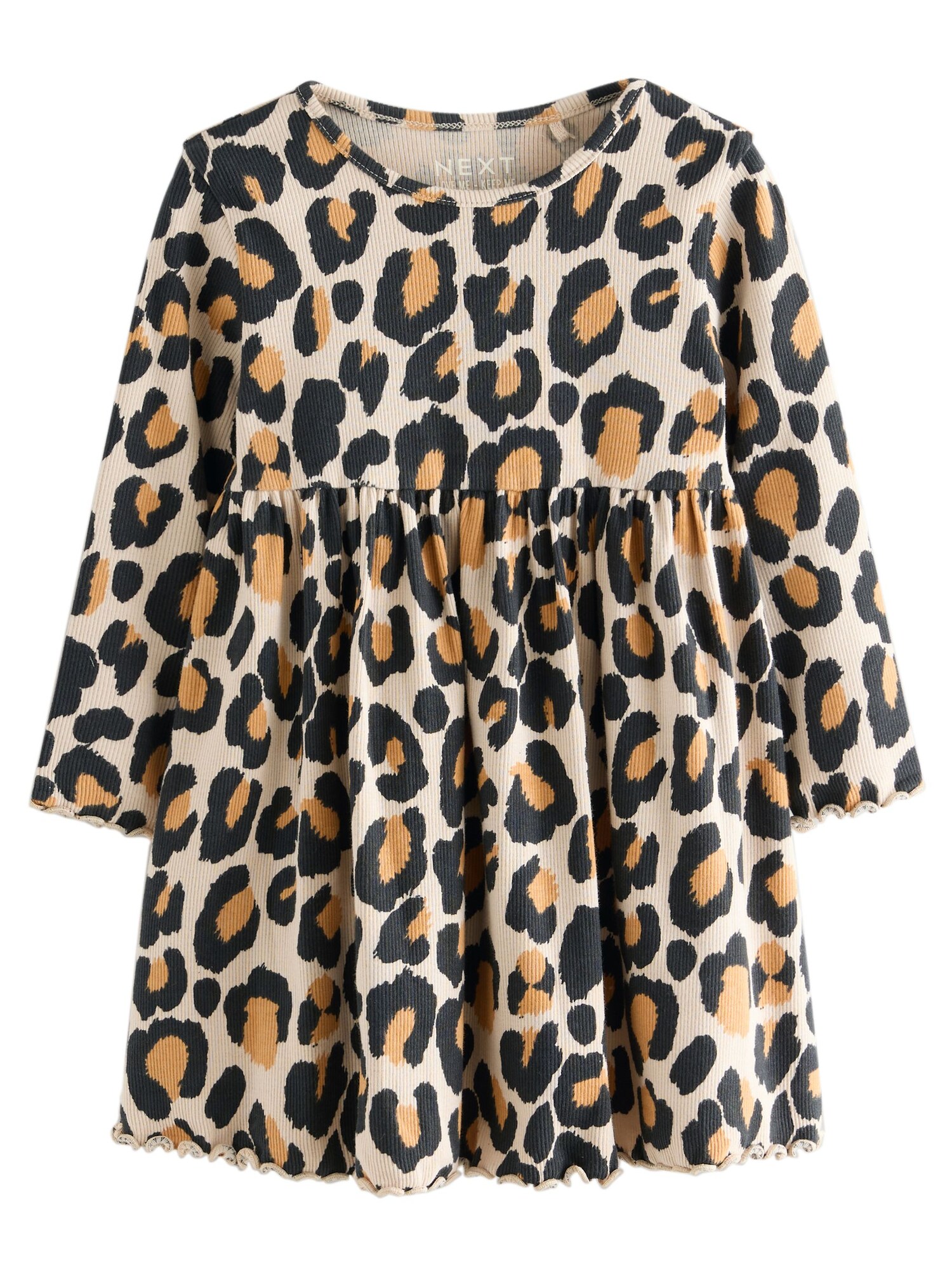Next Rochie  sepie / maro cappuccino / negru