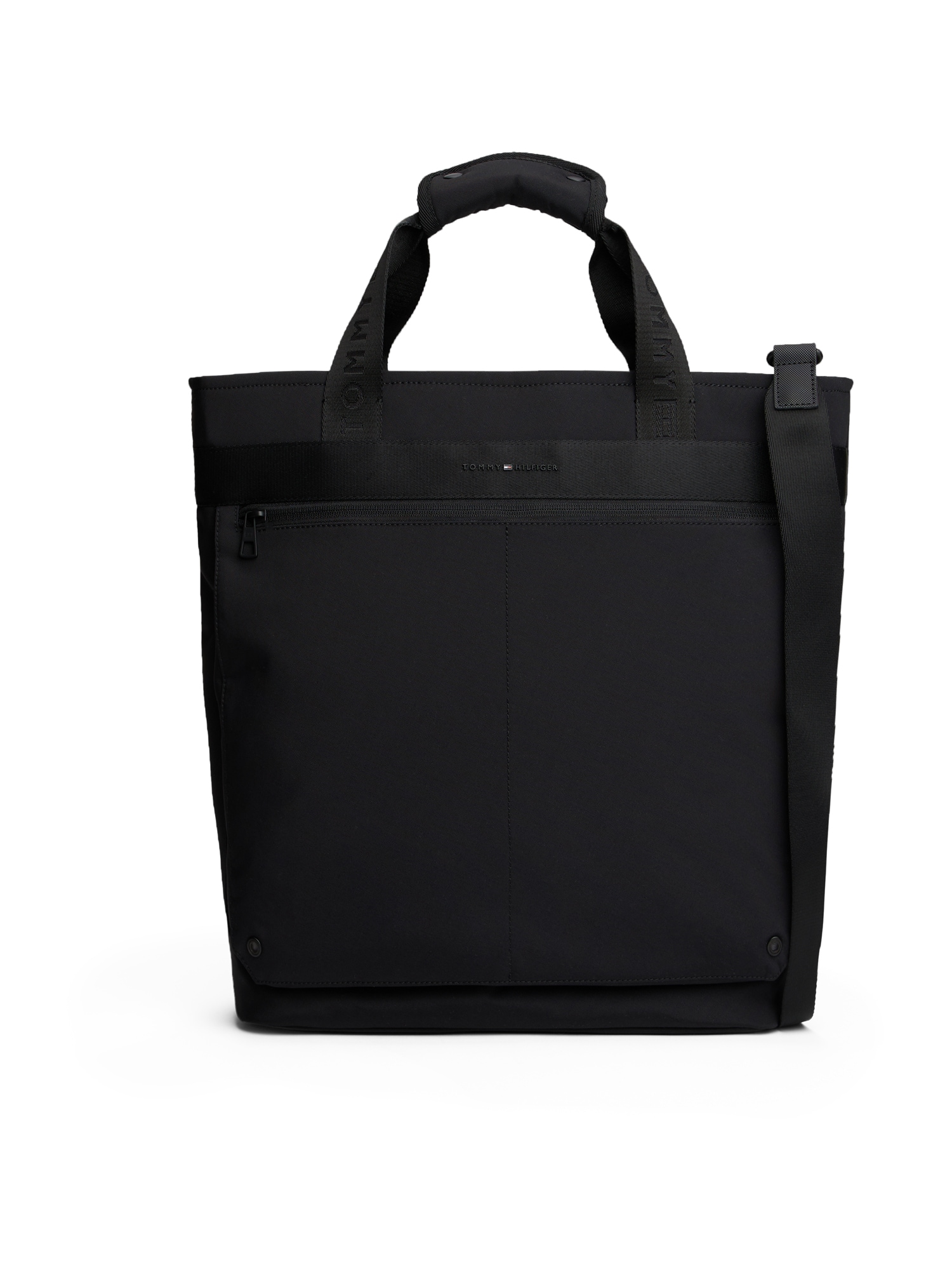 TOMMY HILFIGER Plase de cumpărături COMMUTER  negru