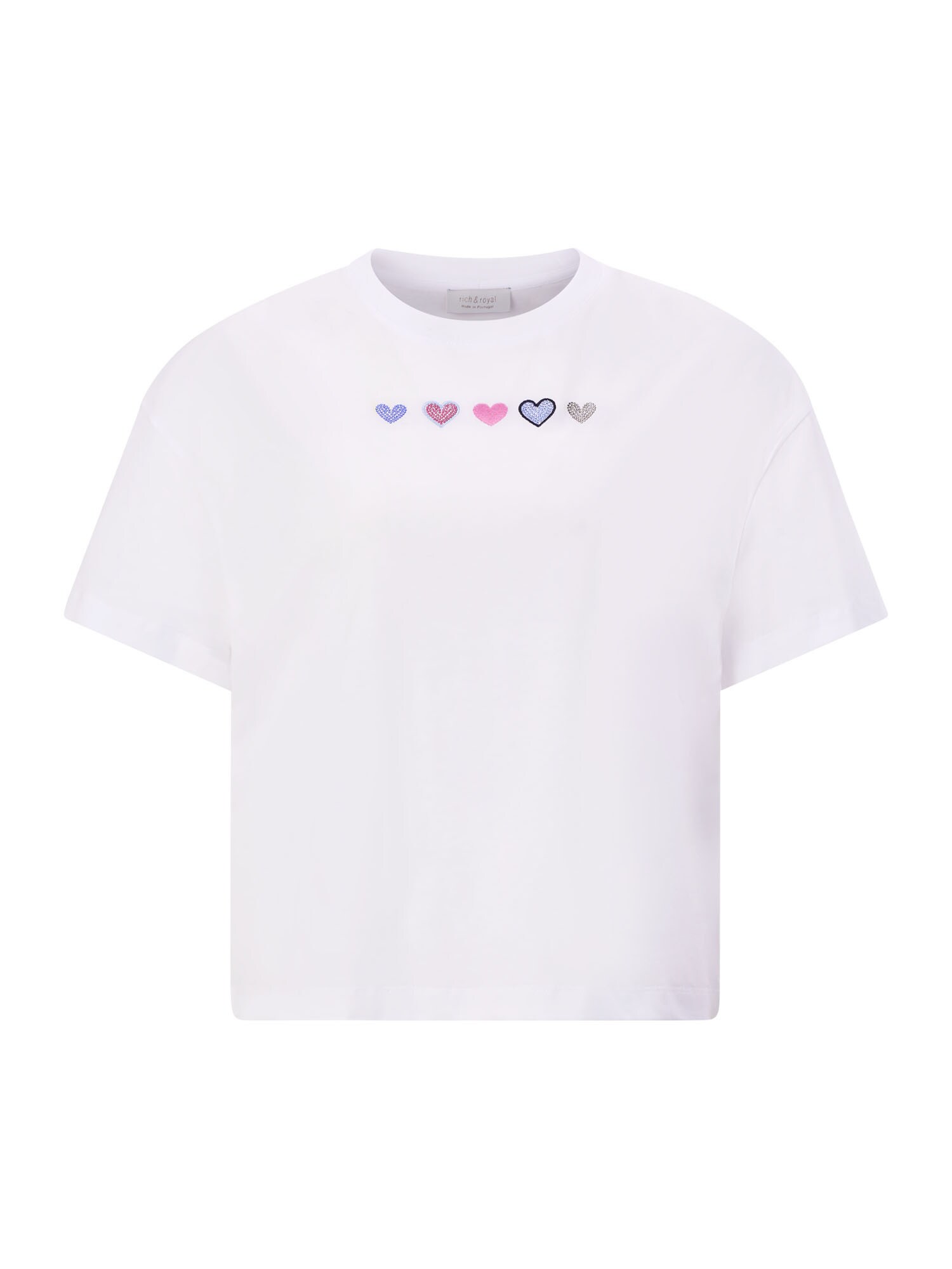 Rich & Royal Tricou  opal / roz / alb