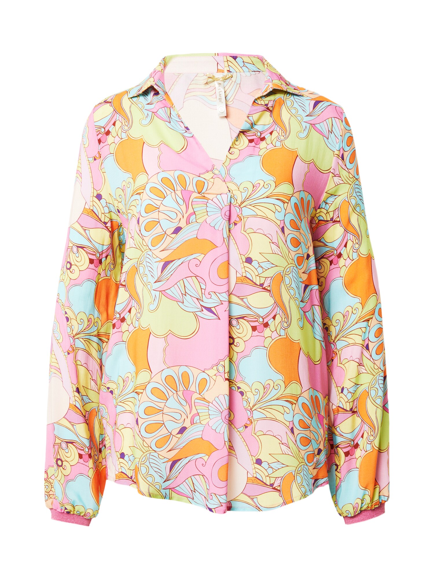 Key Largo Bluza 'Jenner'  voda / pastelno zelena / mandarina / roza