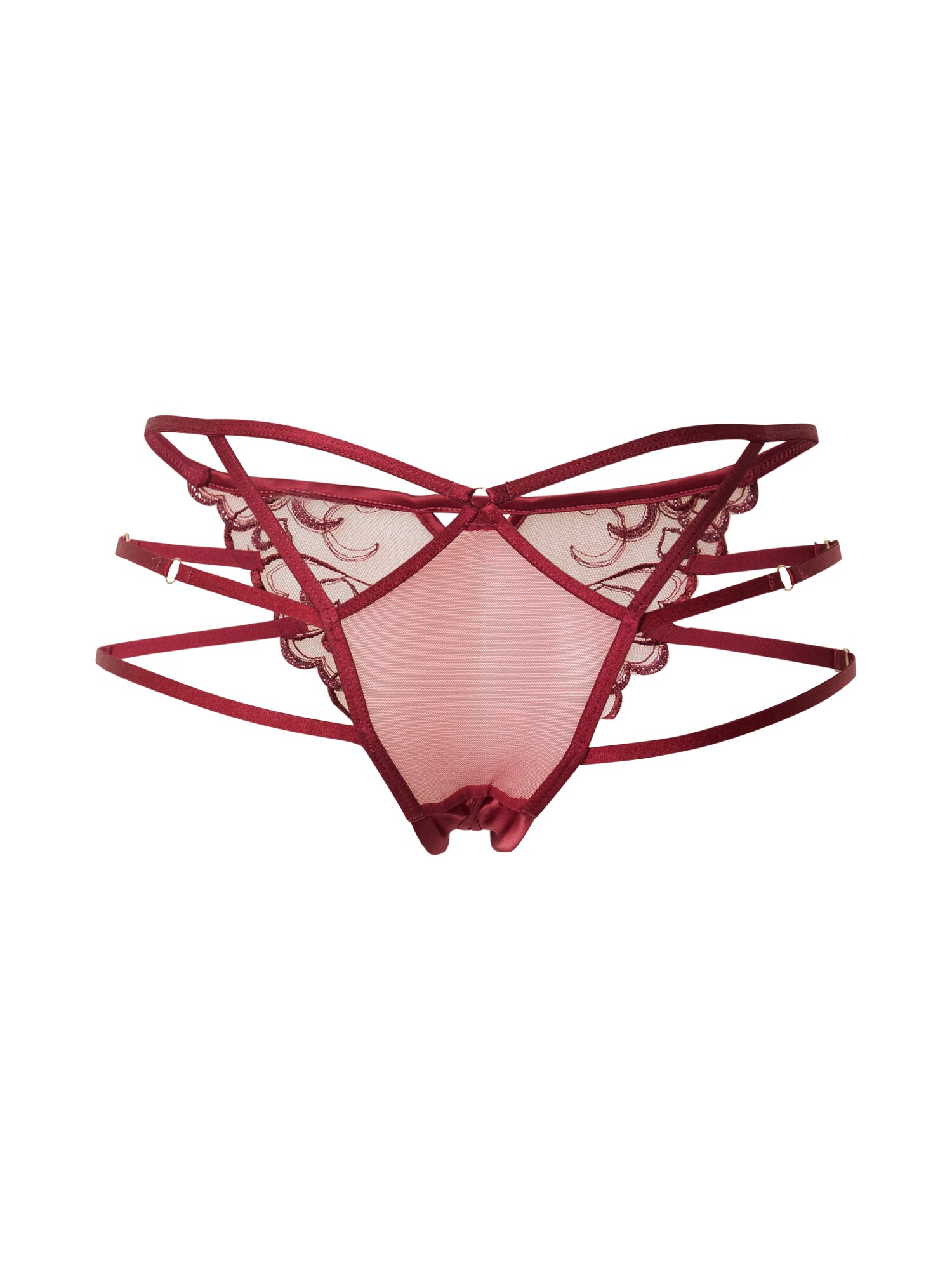 Hunkemöller Slip 'Scarlett'  burgundi vörös termék 2. képe