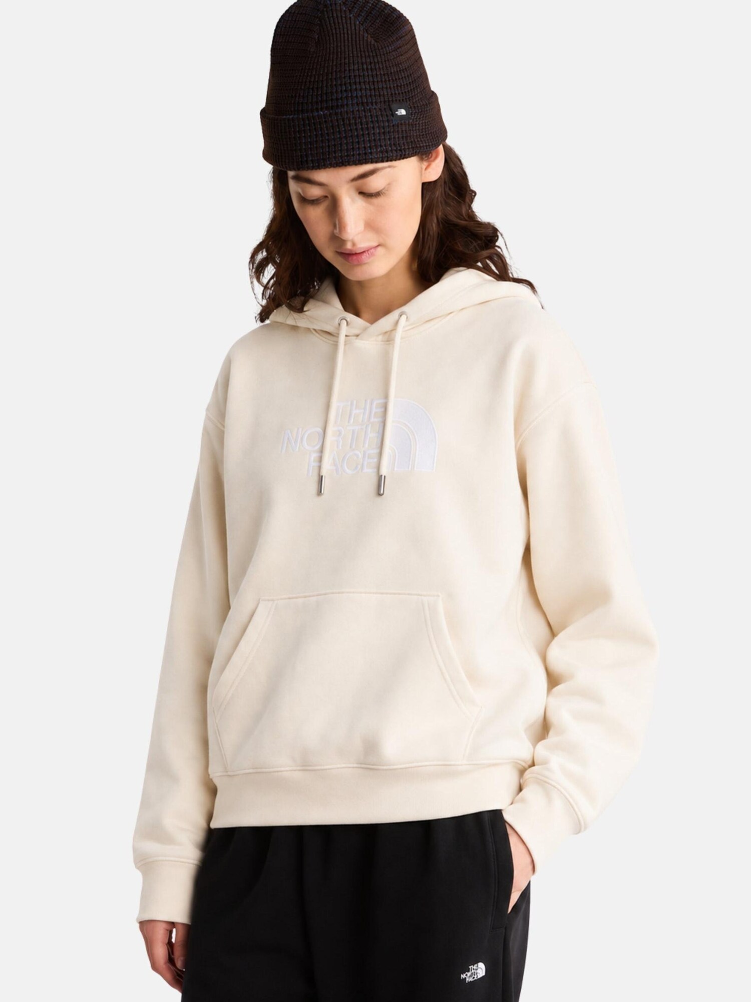 THE NORTH FACE Sudadera 'THE NORTH FACE W ESS DP REG HOODIE Maglieria'  blanco – imagen 4