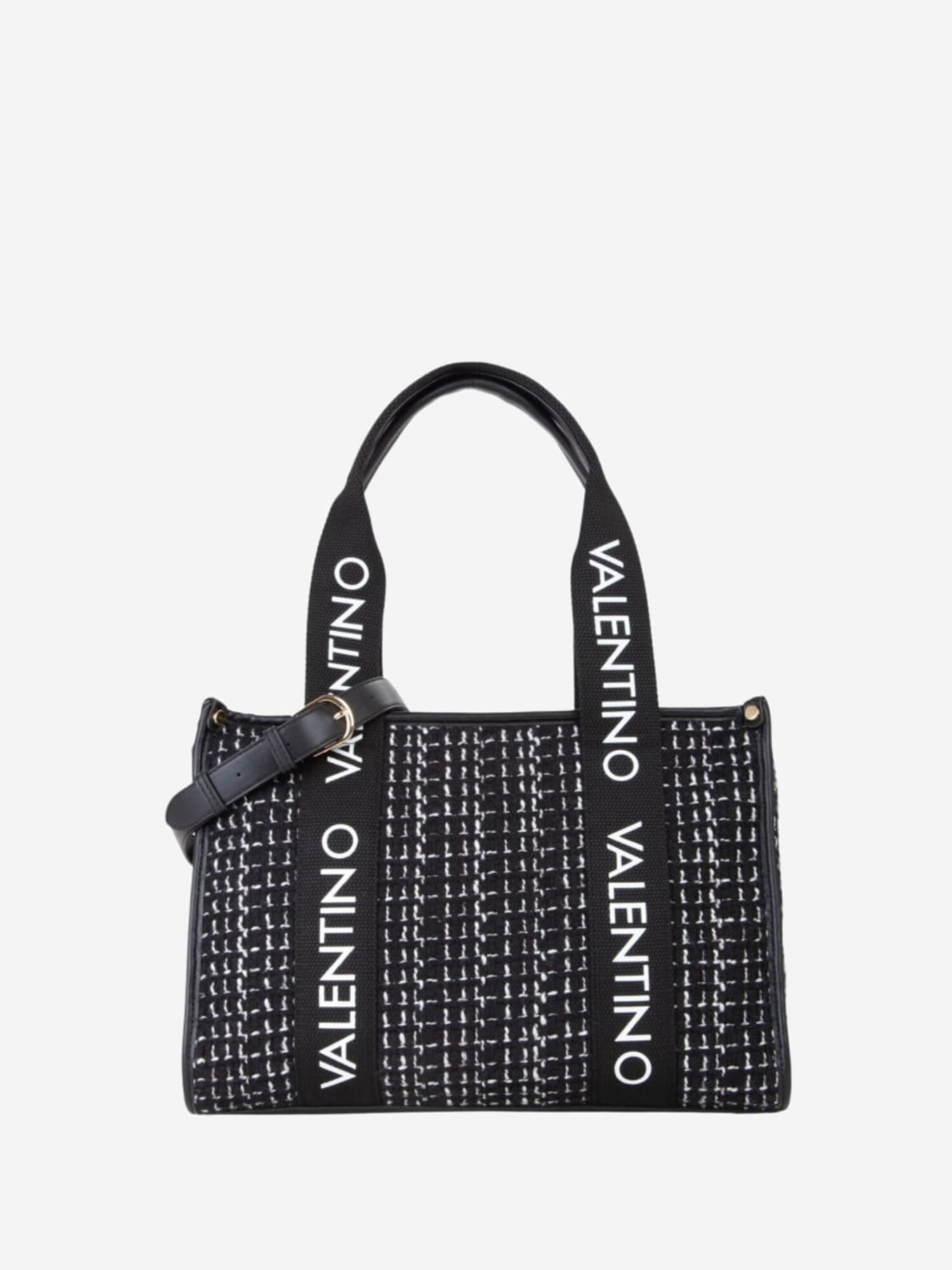 Valentino Shopper 'Valentino Sac Cabas Candle Nero/Multicolor' Zwart