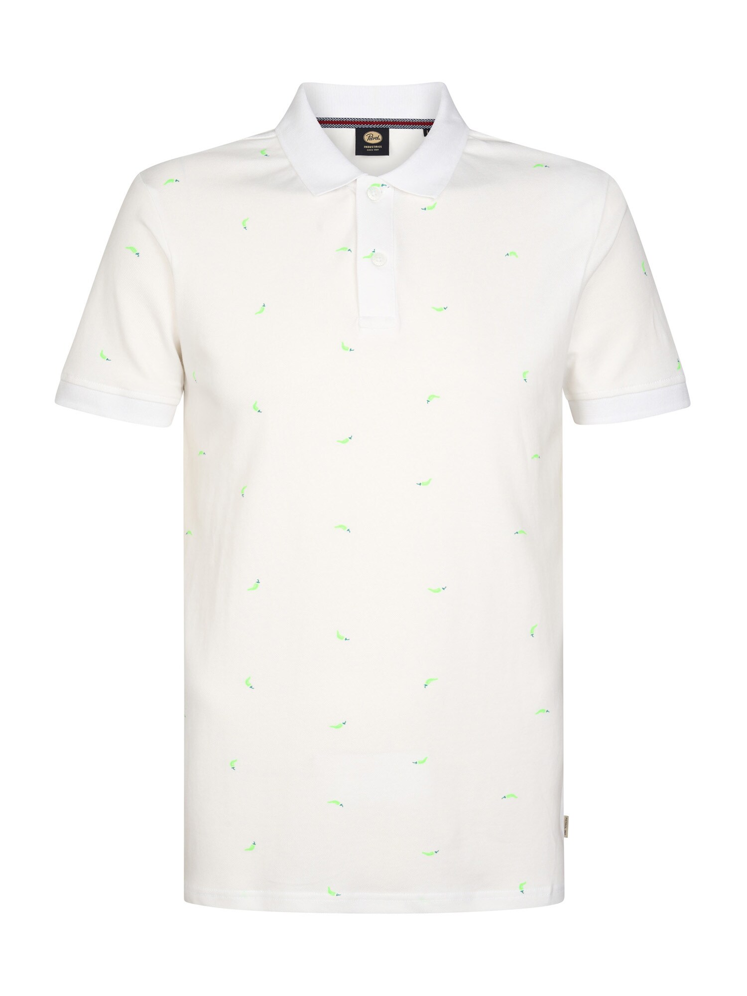 Petrol Industries Tricou  verde petrol / verde deschis / alb