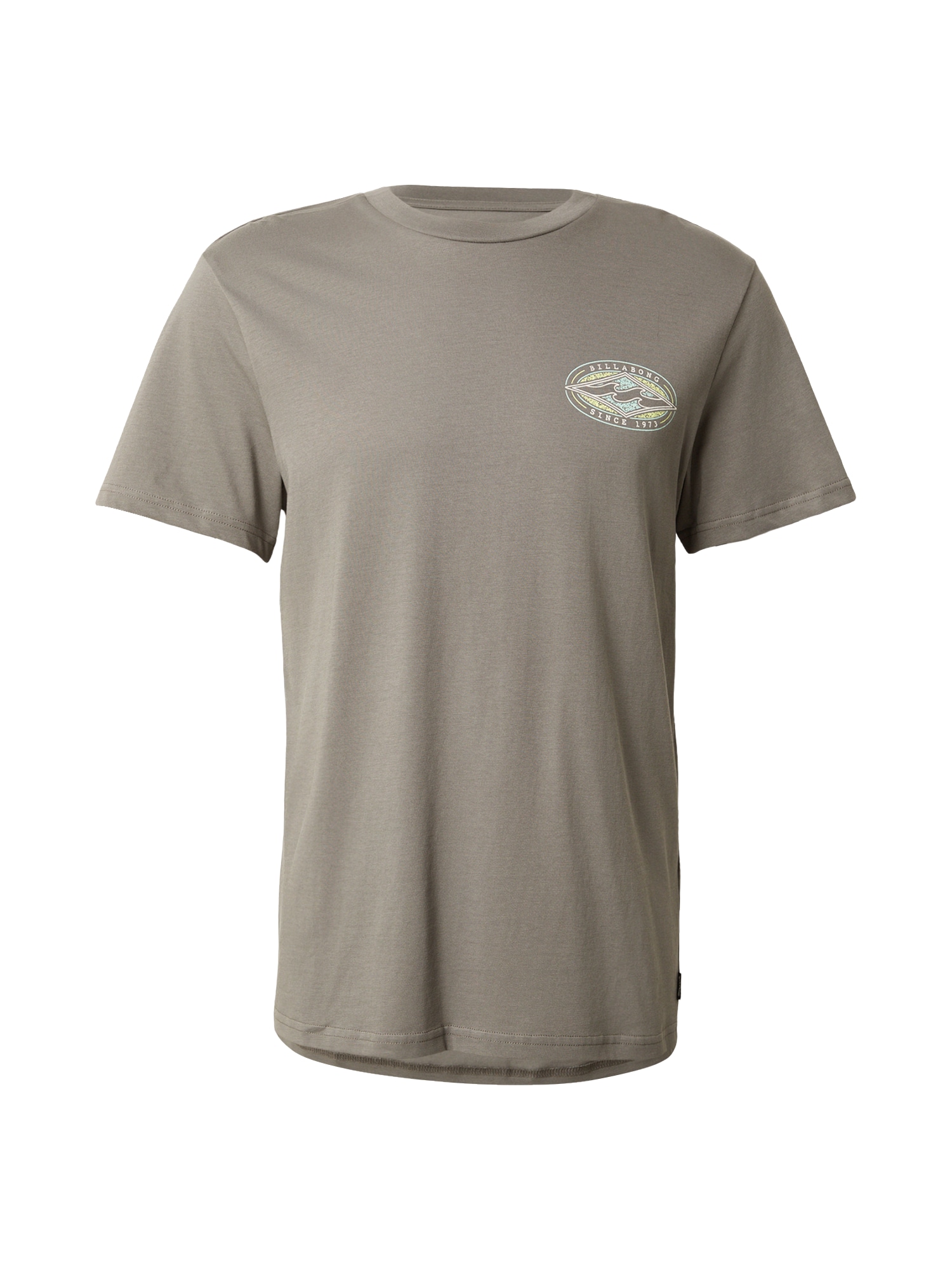 T-shirt 'Diamond Vision' aqua / limone / taupe