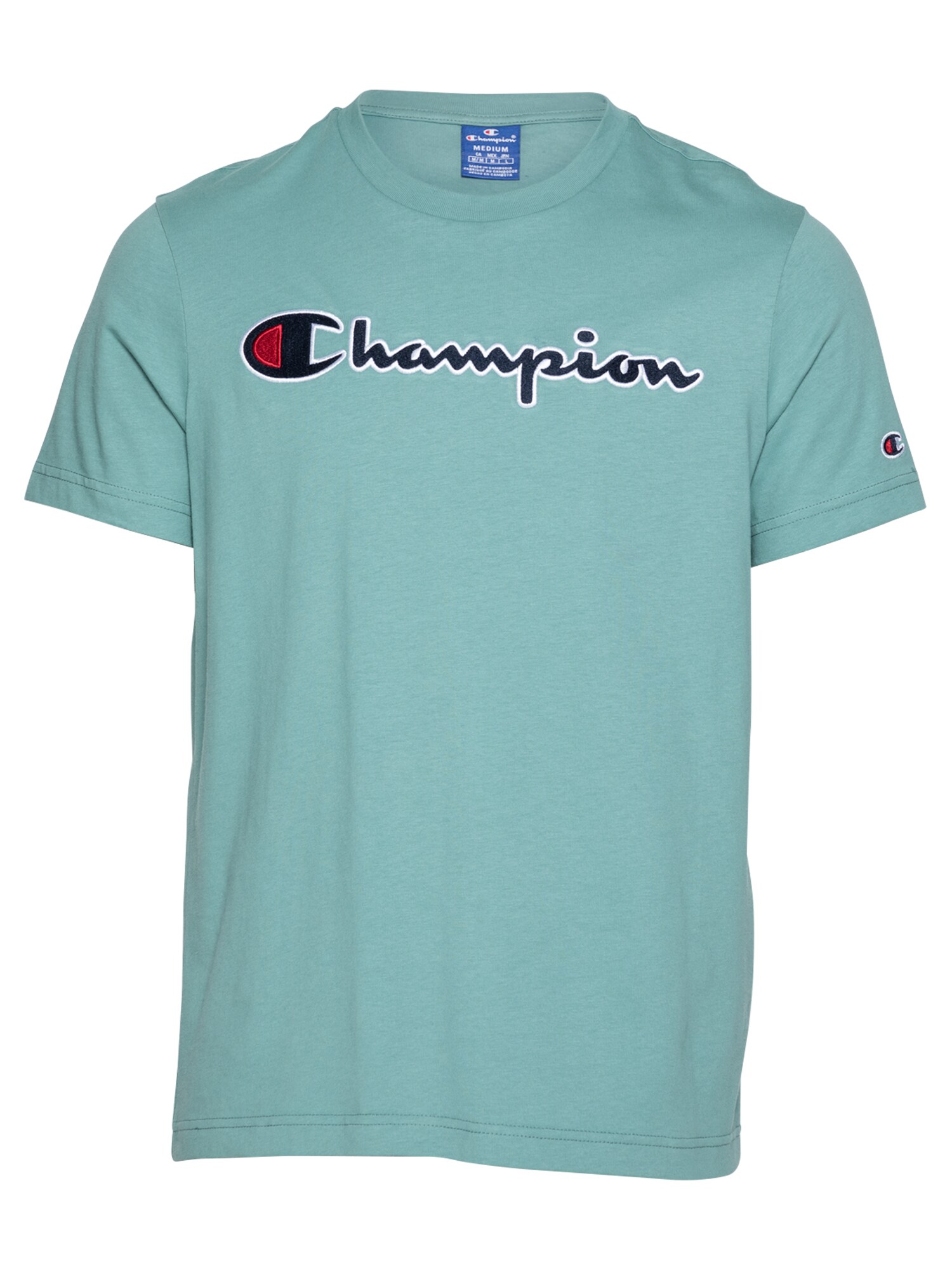 Champion Authentic Athletic Apparel Marškinėliai  pastelinė mėlyna