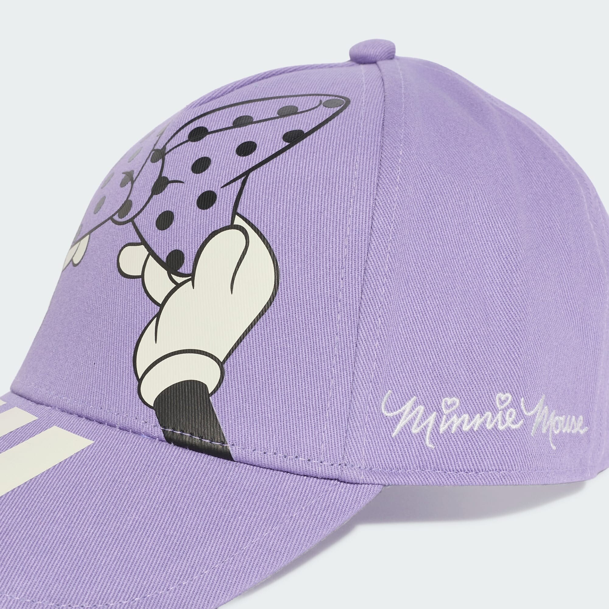ADIDAS SPORTSWEAR Gorro deportivo 'Adidas x Disney Minnie' lavanda / negro / blanco lana – imagen 3
