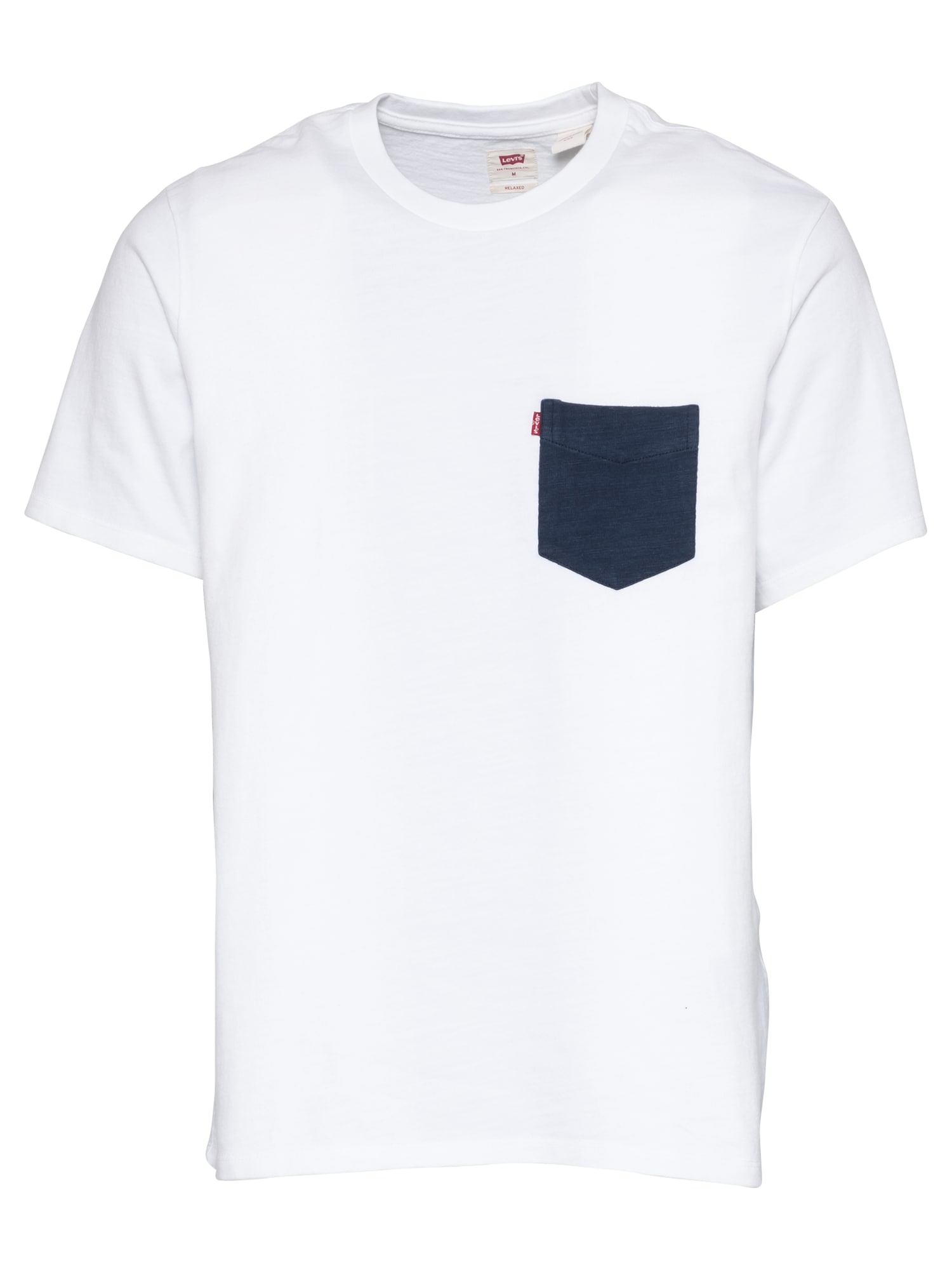 LEVI'S Тениска 'Sunset'  тъмносиньо / бяло
