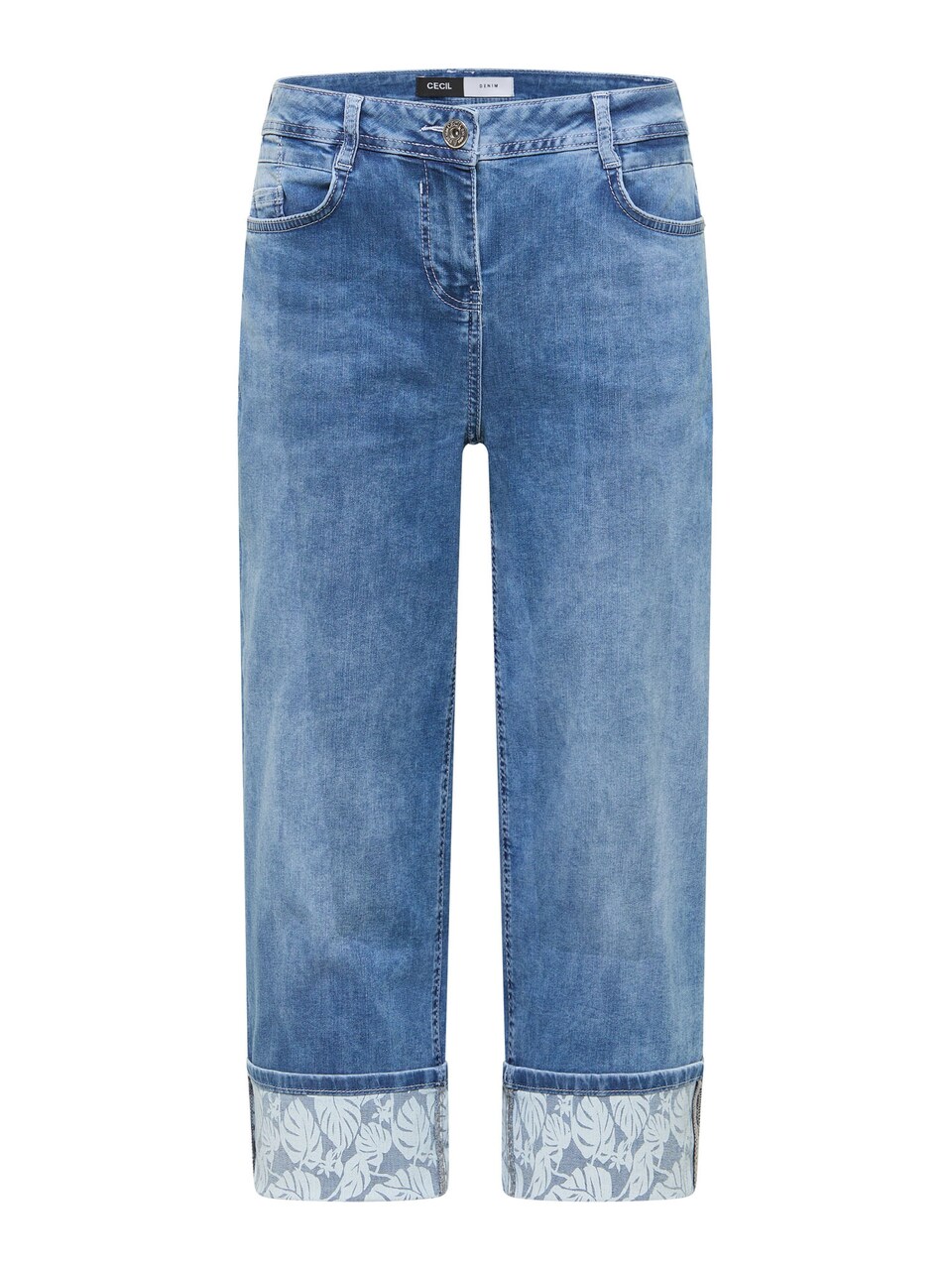 Jeans blå denim