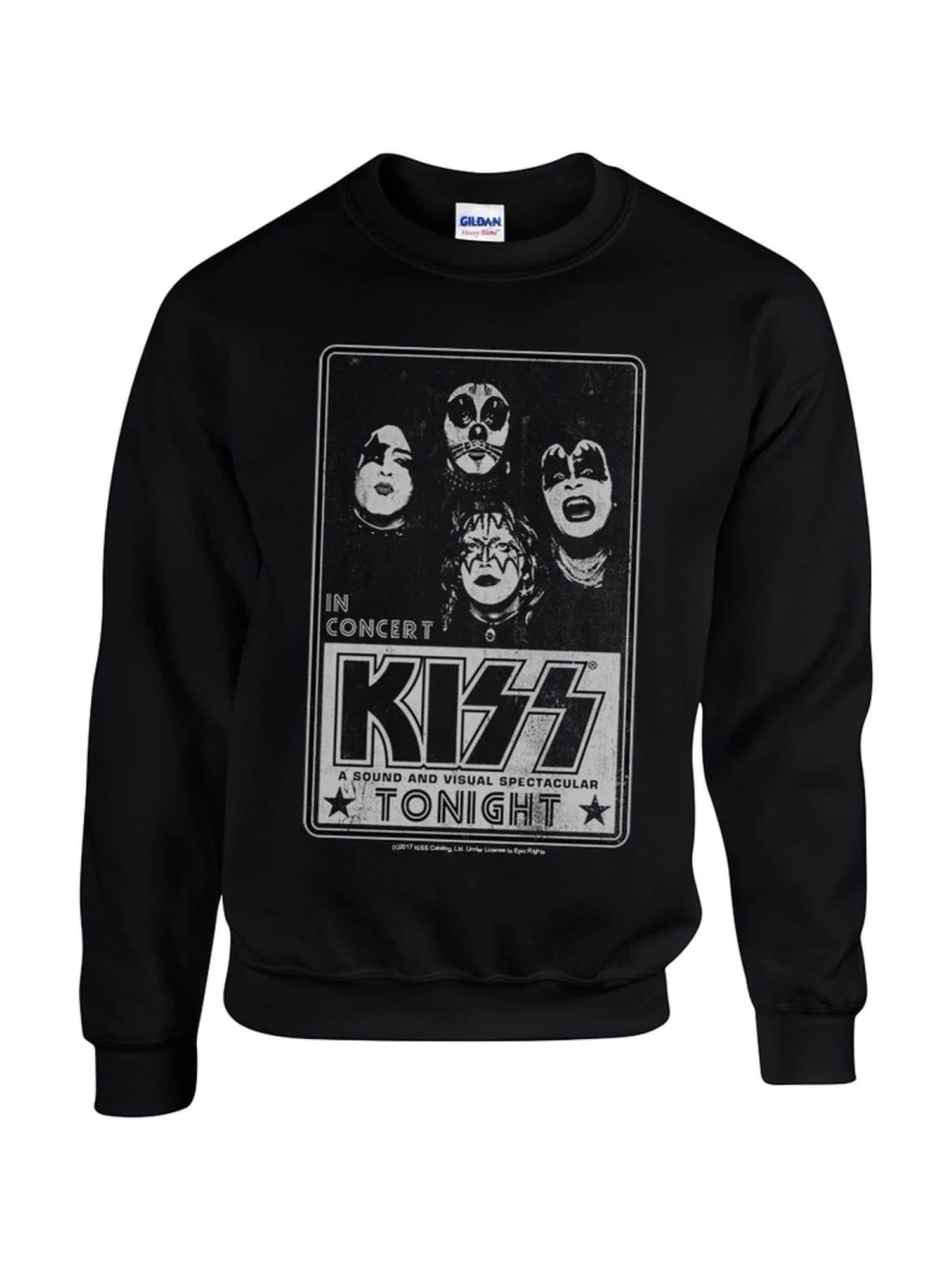 Kiss Sweatshirt 'Kiss Concert poster Sweatshirt' herr