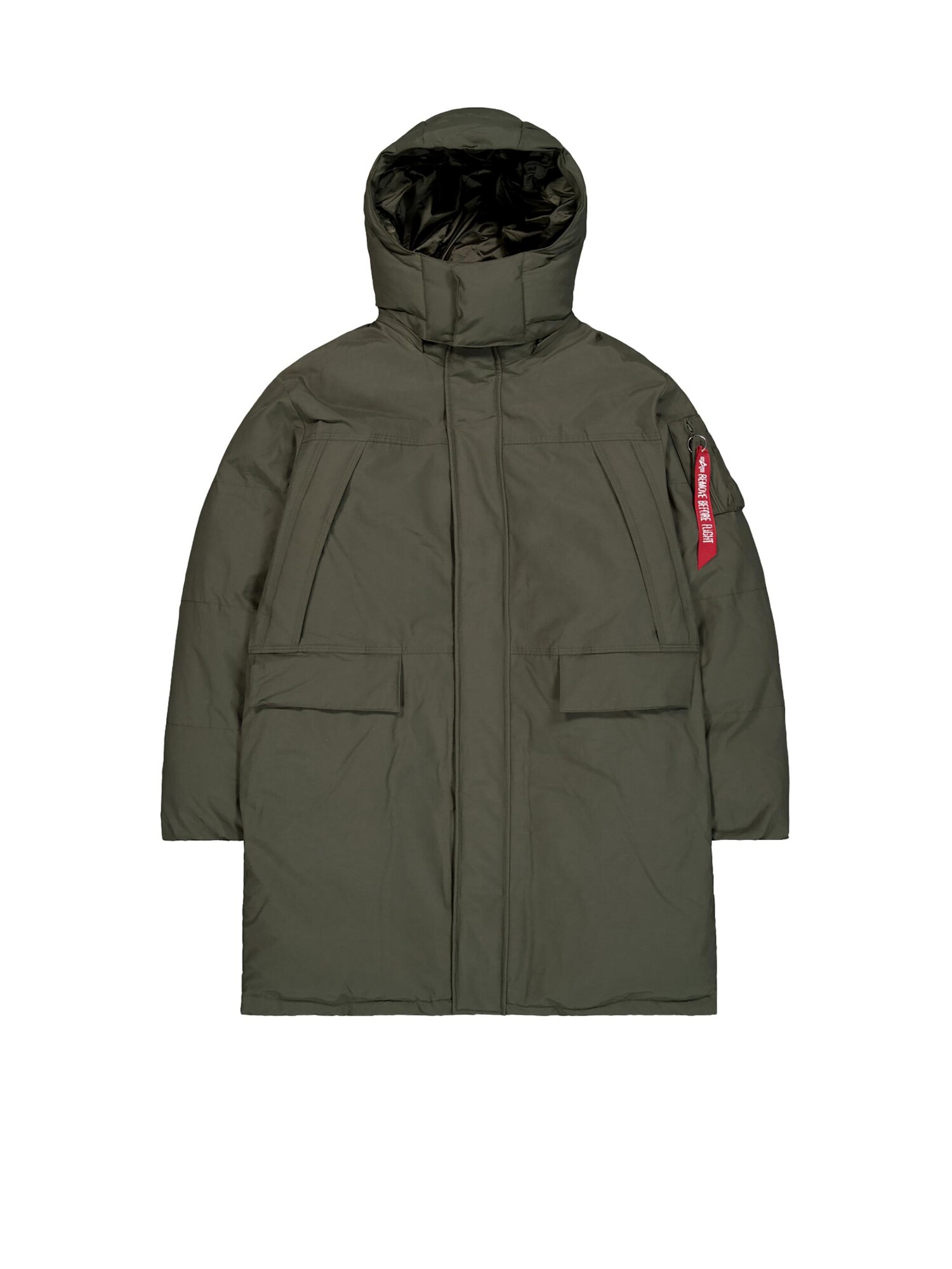 ALPHA INDUSTRIES Zimná parka  olivová