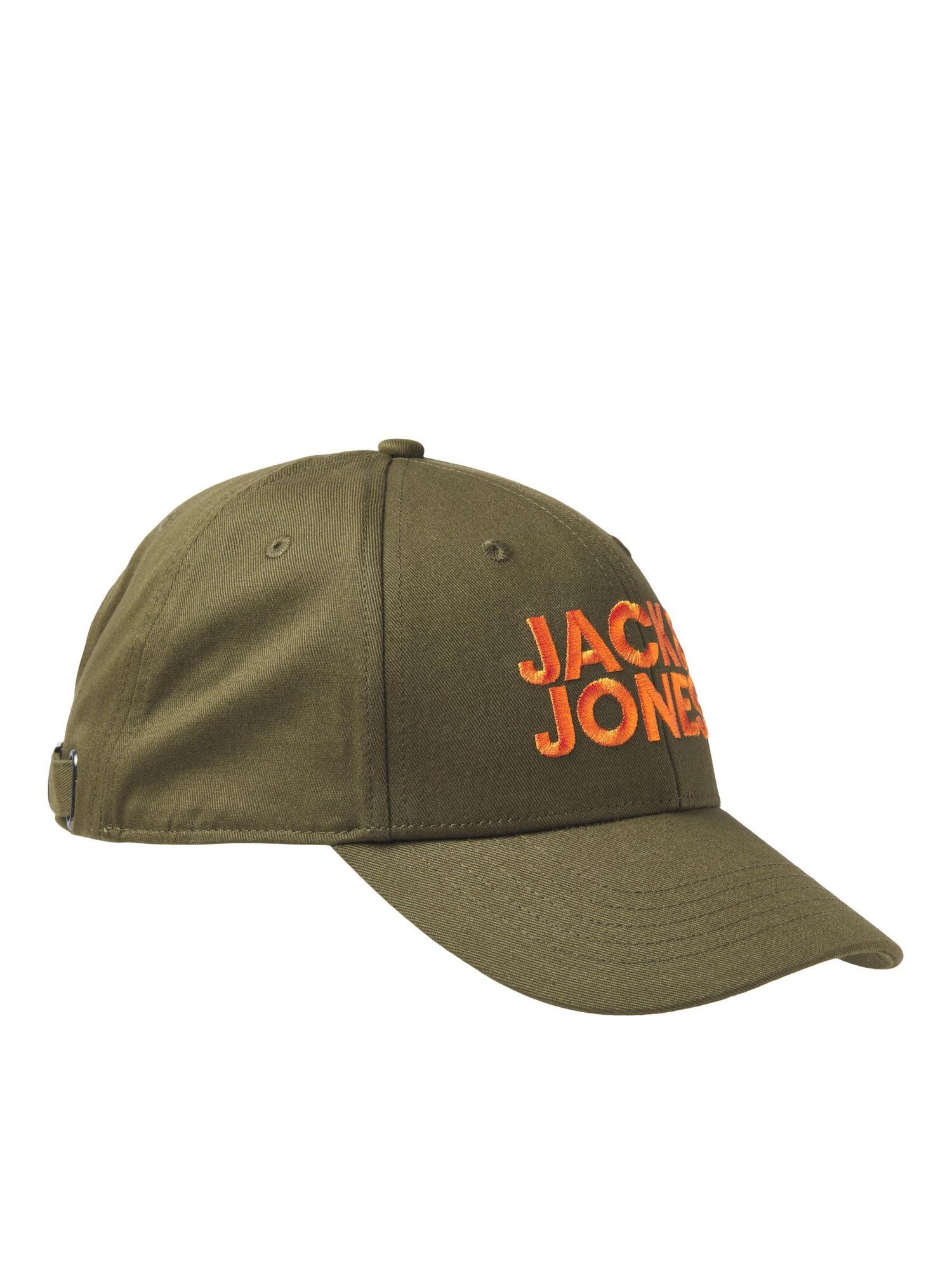 JACK & JONES Sapkák 'GALL'  khaki / narancs termék 2. képe