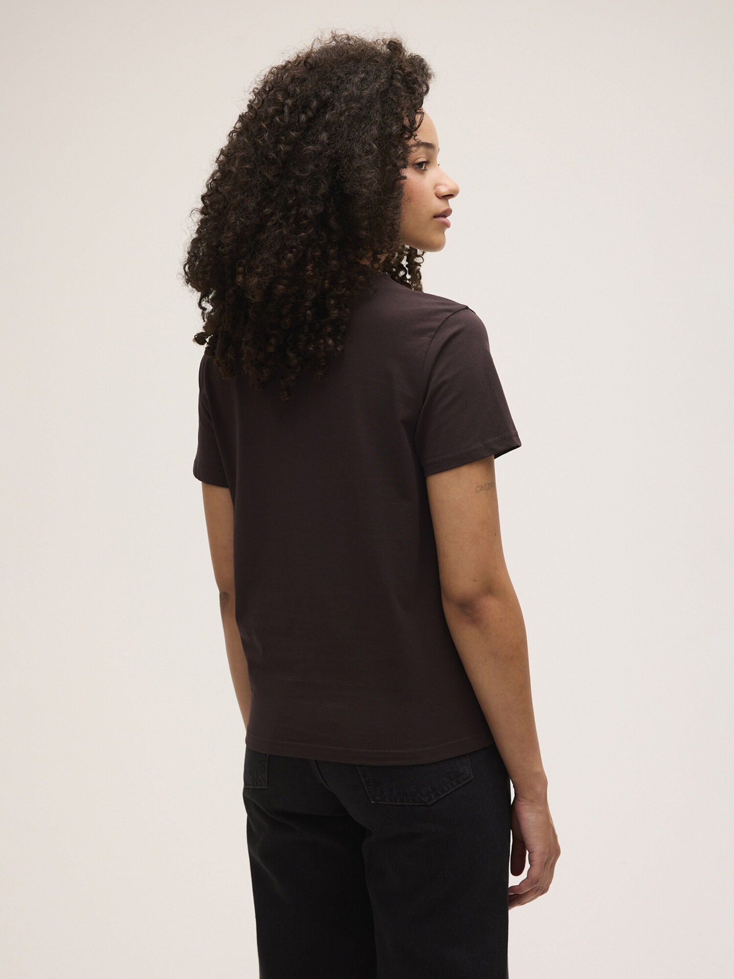 FILA Camiseta 'LIGNANO tee'  marrón oscuro – imagen 4