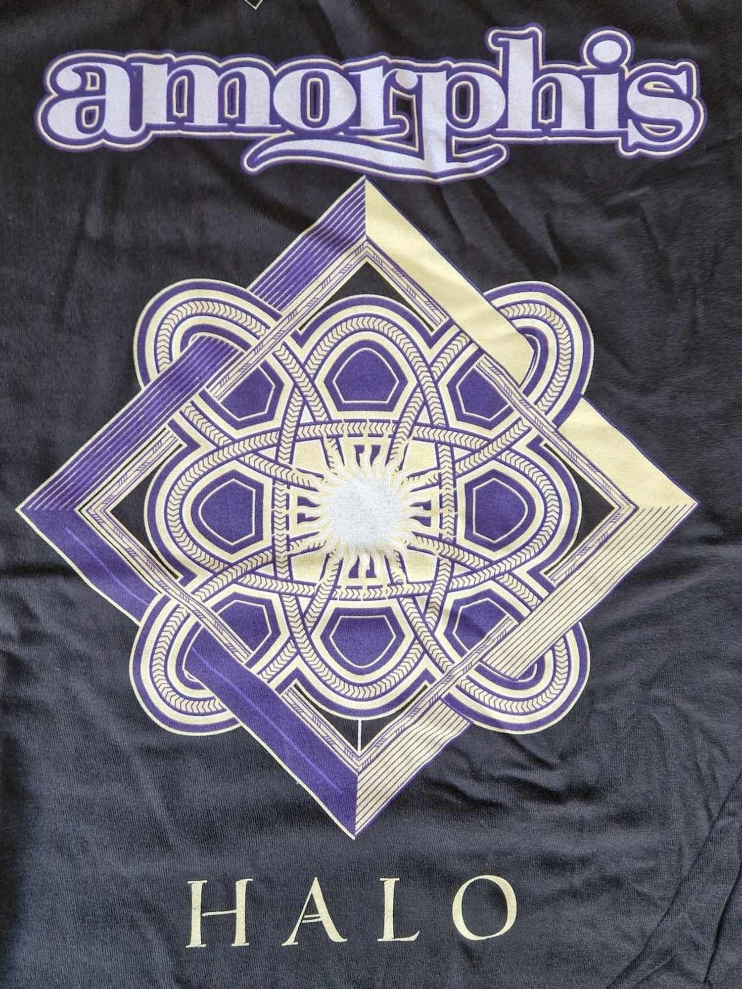 Amorphis Sudadera con cremallera negro – imagen 3