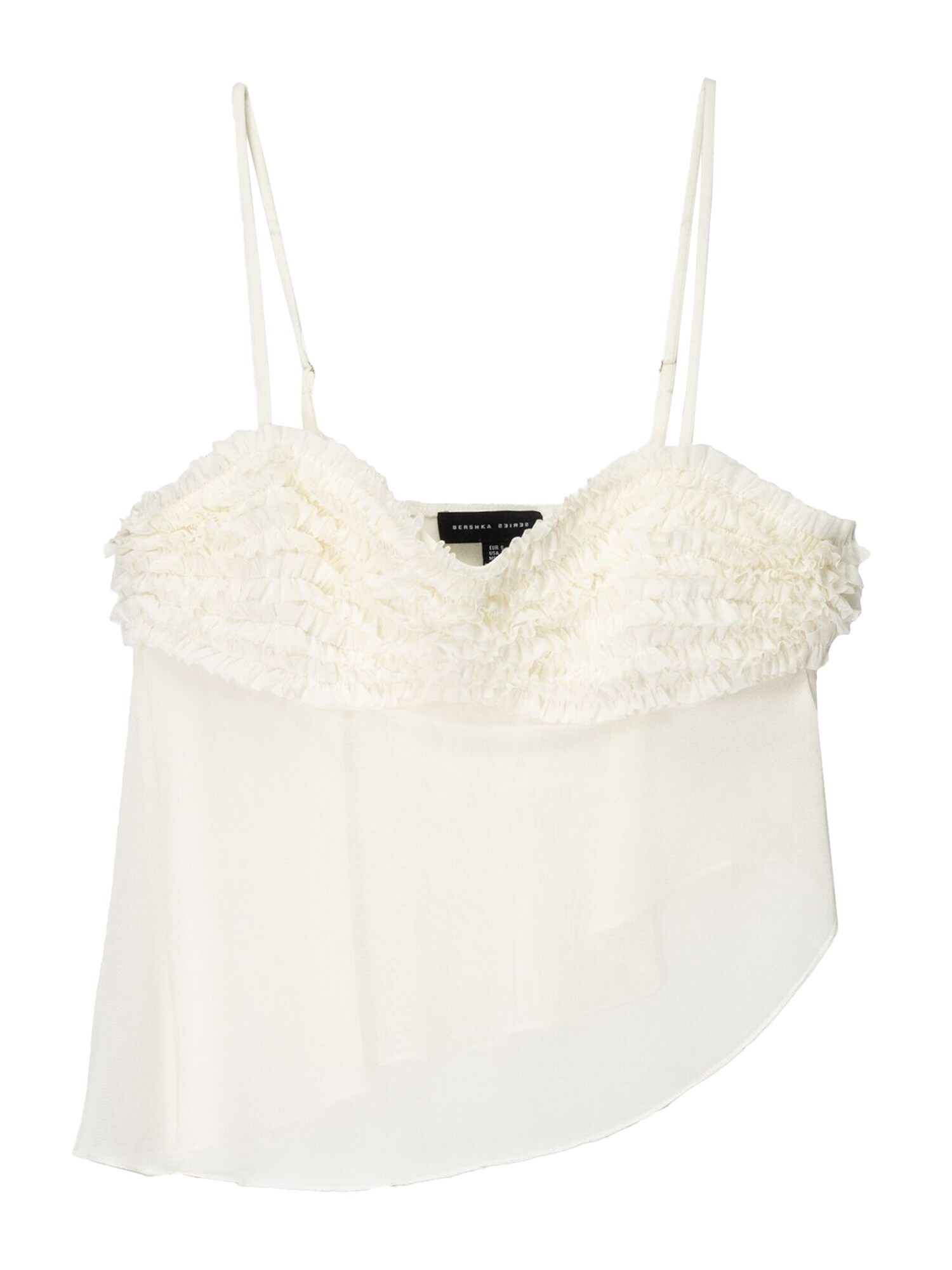 Bershka Top  ecru